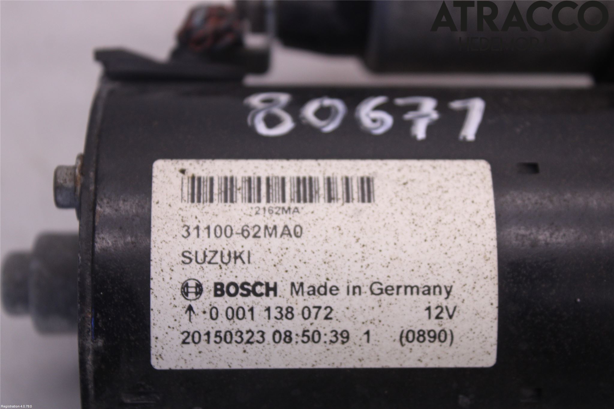 Suzuki SX4 S-CROSS 14-21 Startmotor Diesel