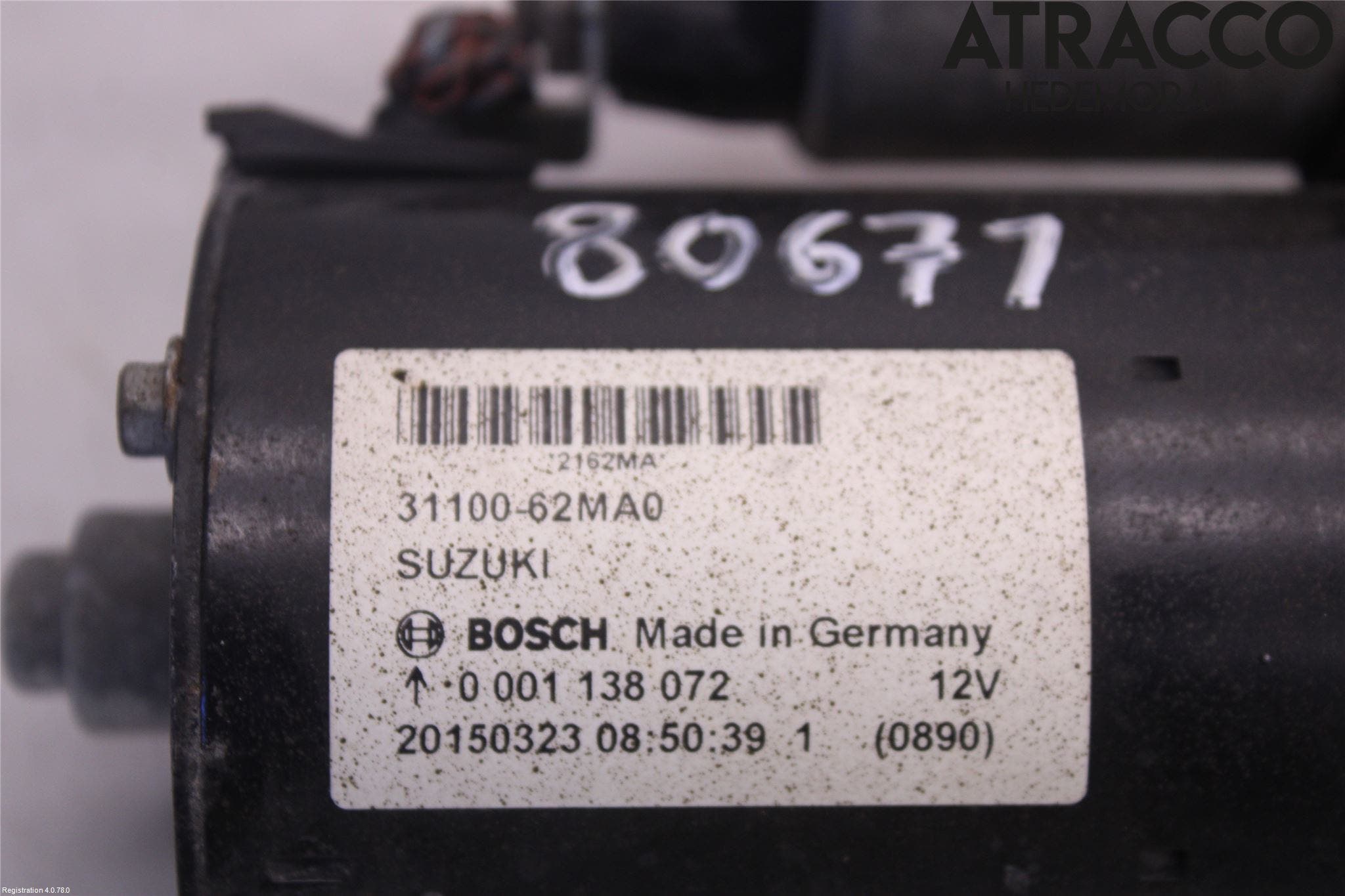 Suzuki SX4 S-CROSS 14-21 Startmotor Diesel