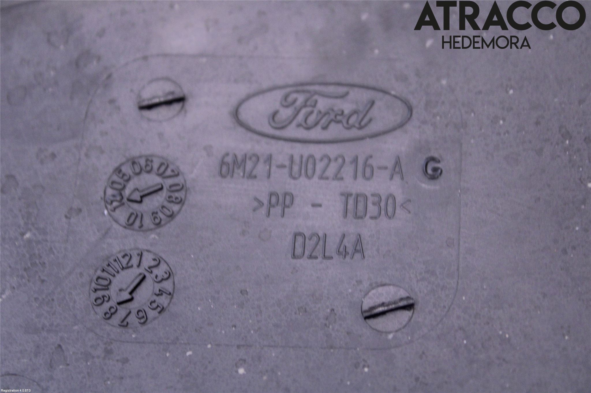 Ford S-MAX 06-15 Torpedplåt-Torpedplast