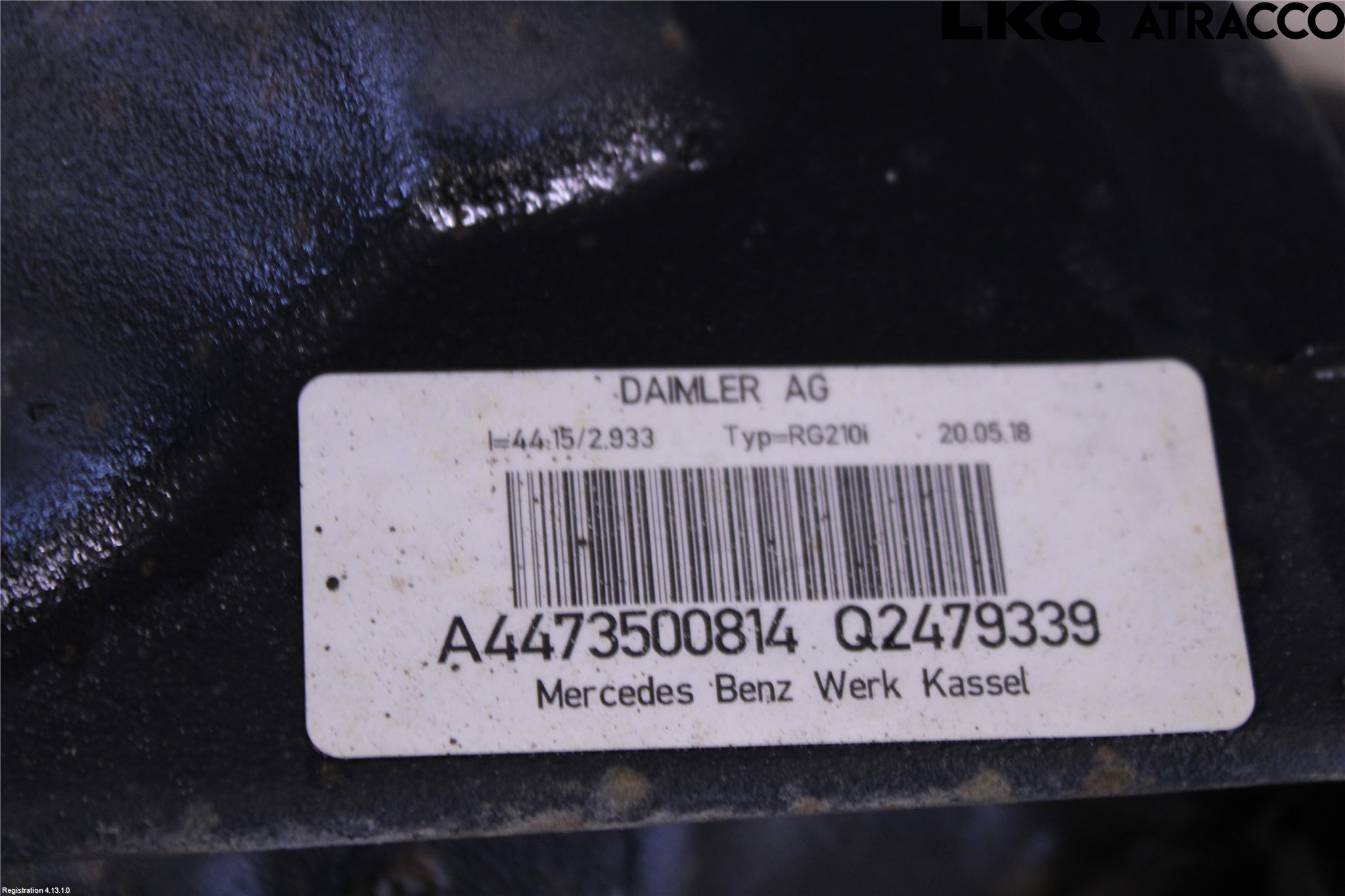 Mercedes-Benz MB VITO/V-KLASS (W640,W447,W448) 14- Bakväxel-Diff