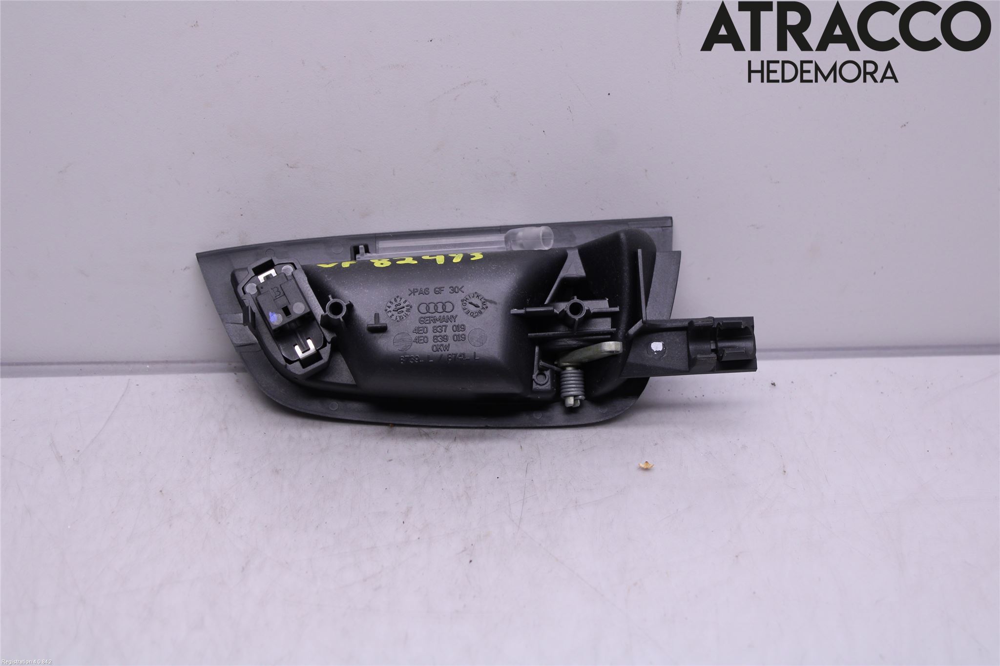 Audi A8/S8 4E  02-09 Dörrhandtag Inre Vä