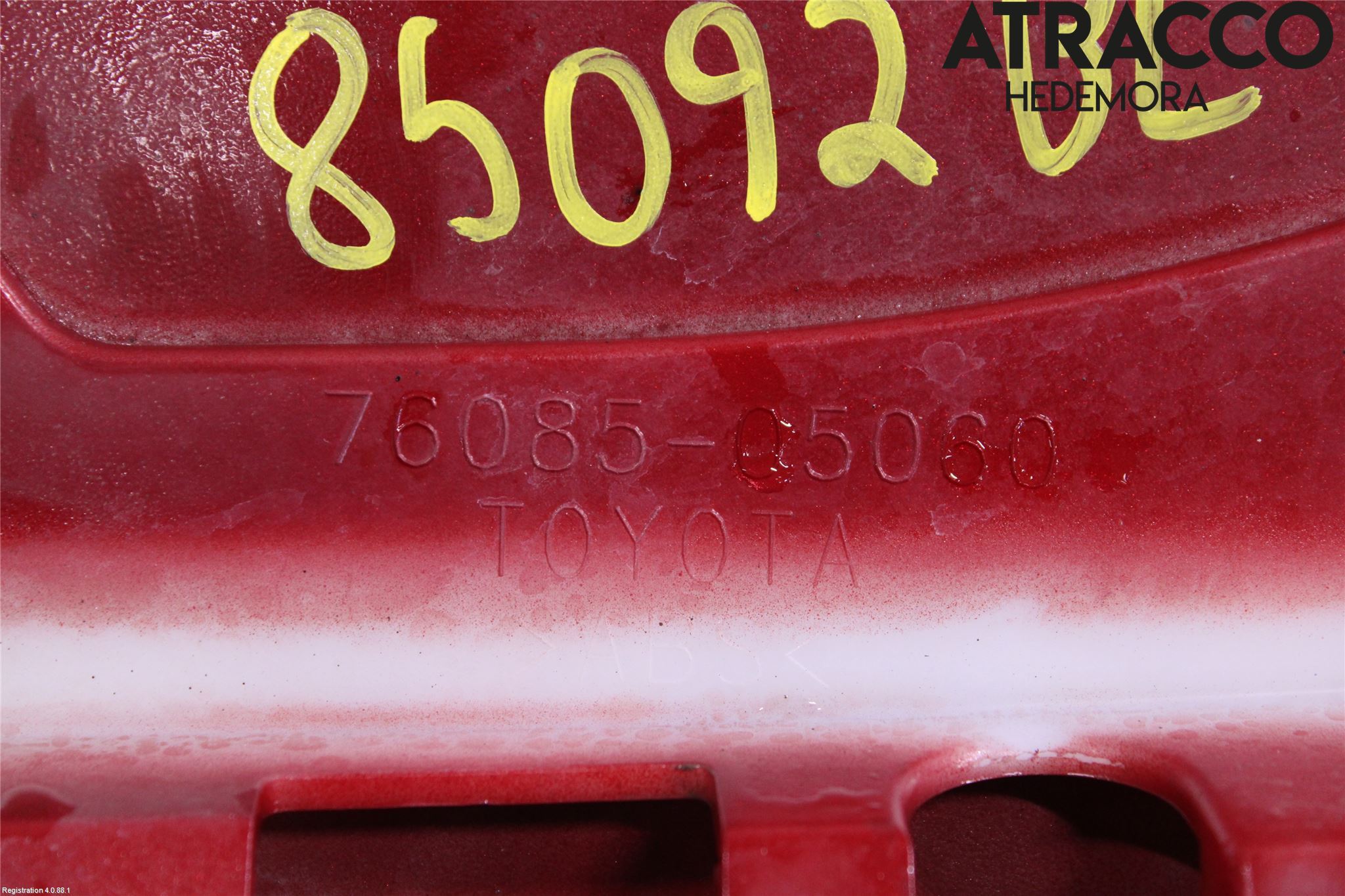 Toyota AVENSIS 16-18 Spoiler Baklucka