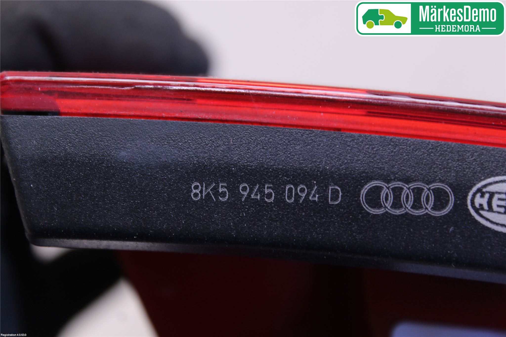 Audi A4/S4 08-11 Bakljus Lucka Hö