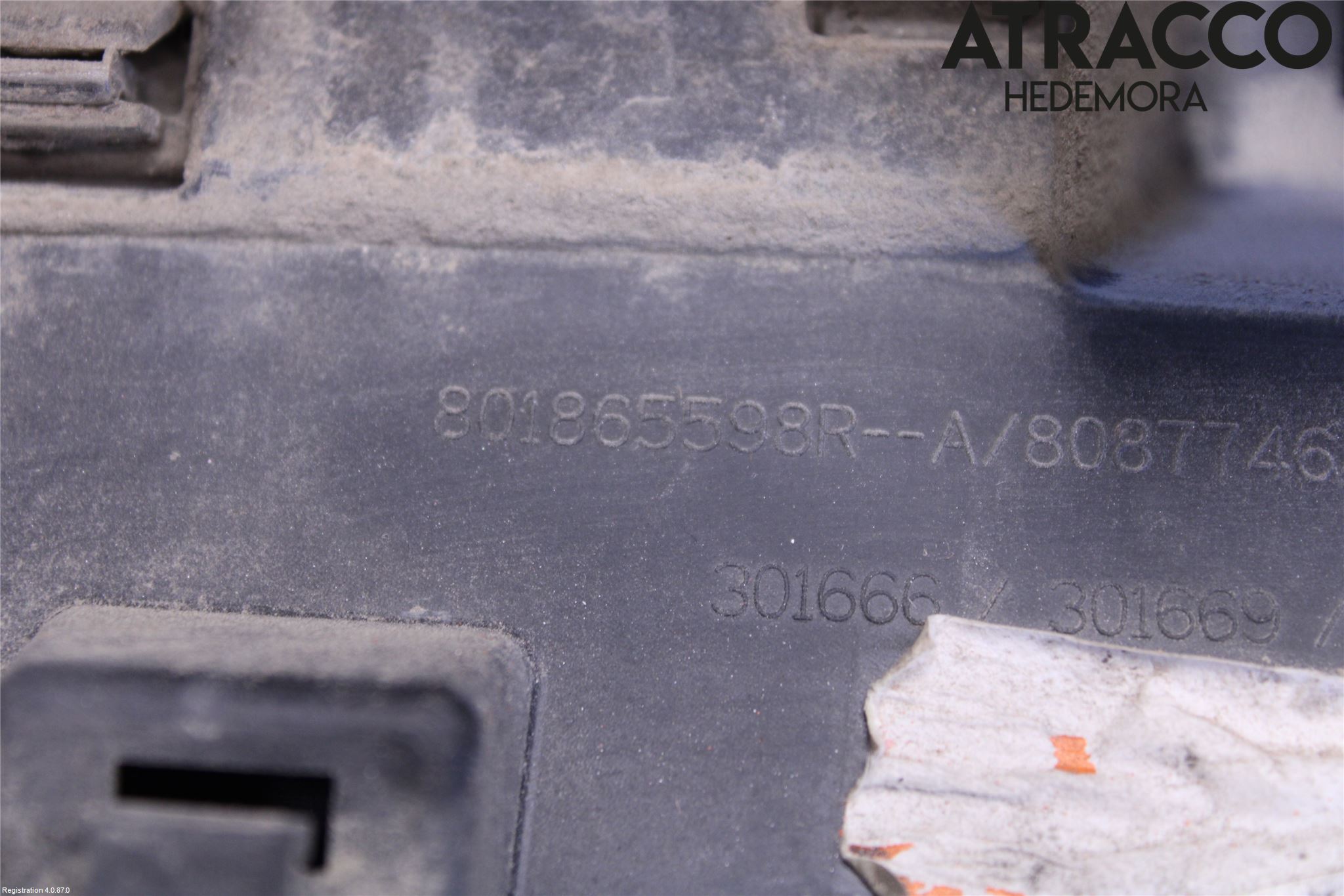 Renault CLIO IV 16-19 Dörr Dekorlist Fram Hö