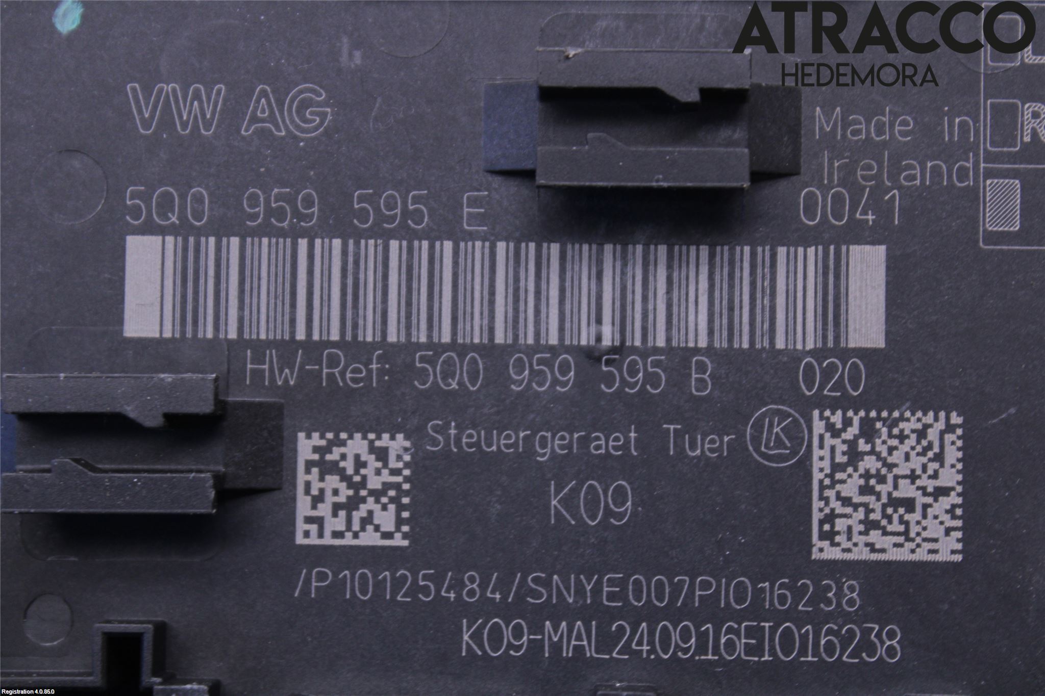 Audi A3/S3 8V 13-20 Styrenhet Dörr