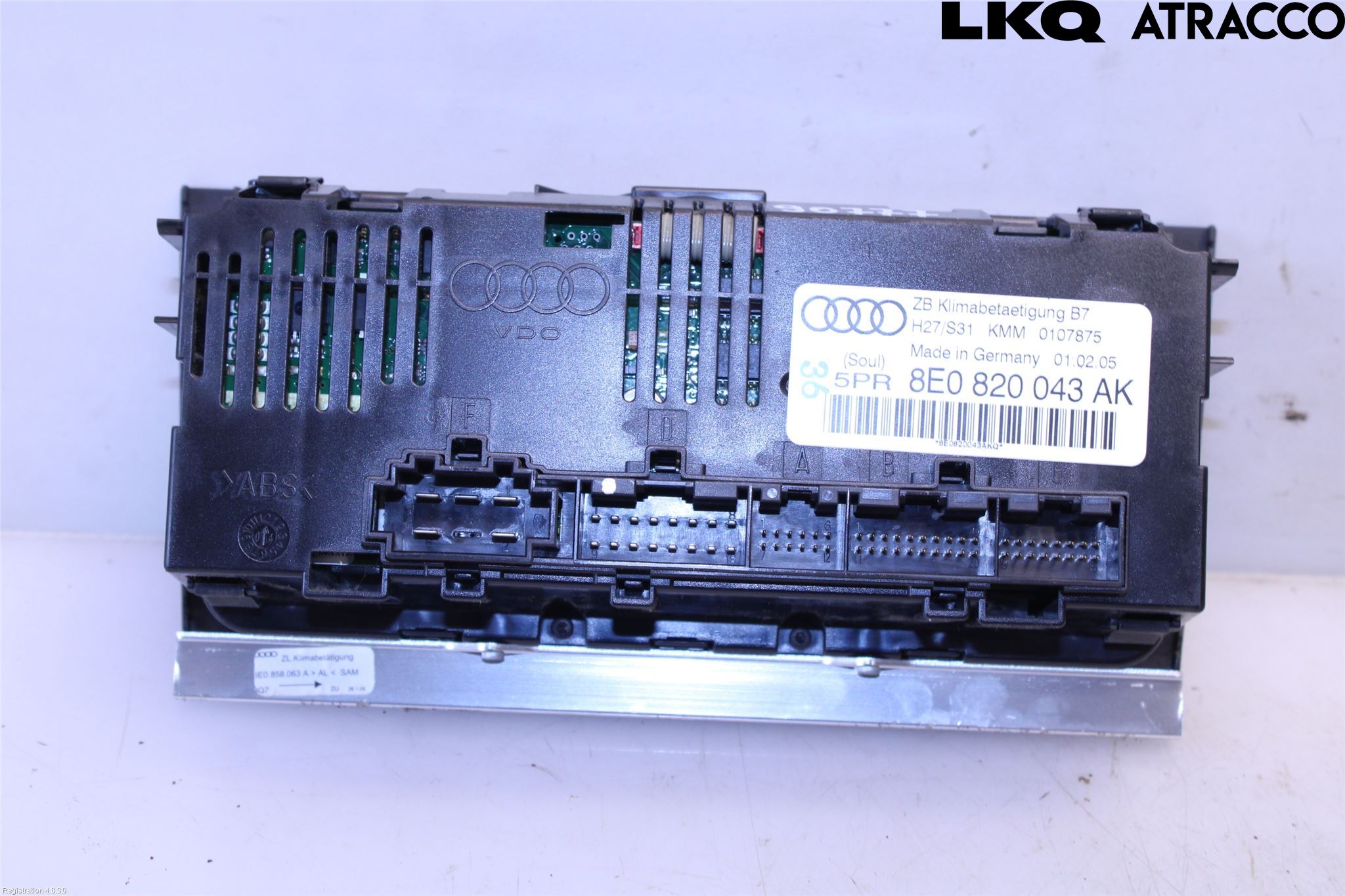 Audi A4/S4 05-07 Ac Styrenhet Ac Manöveren