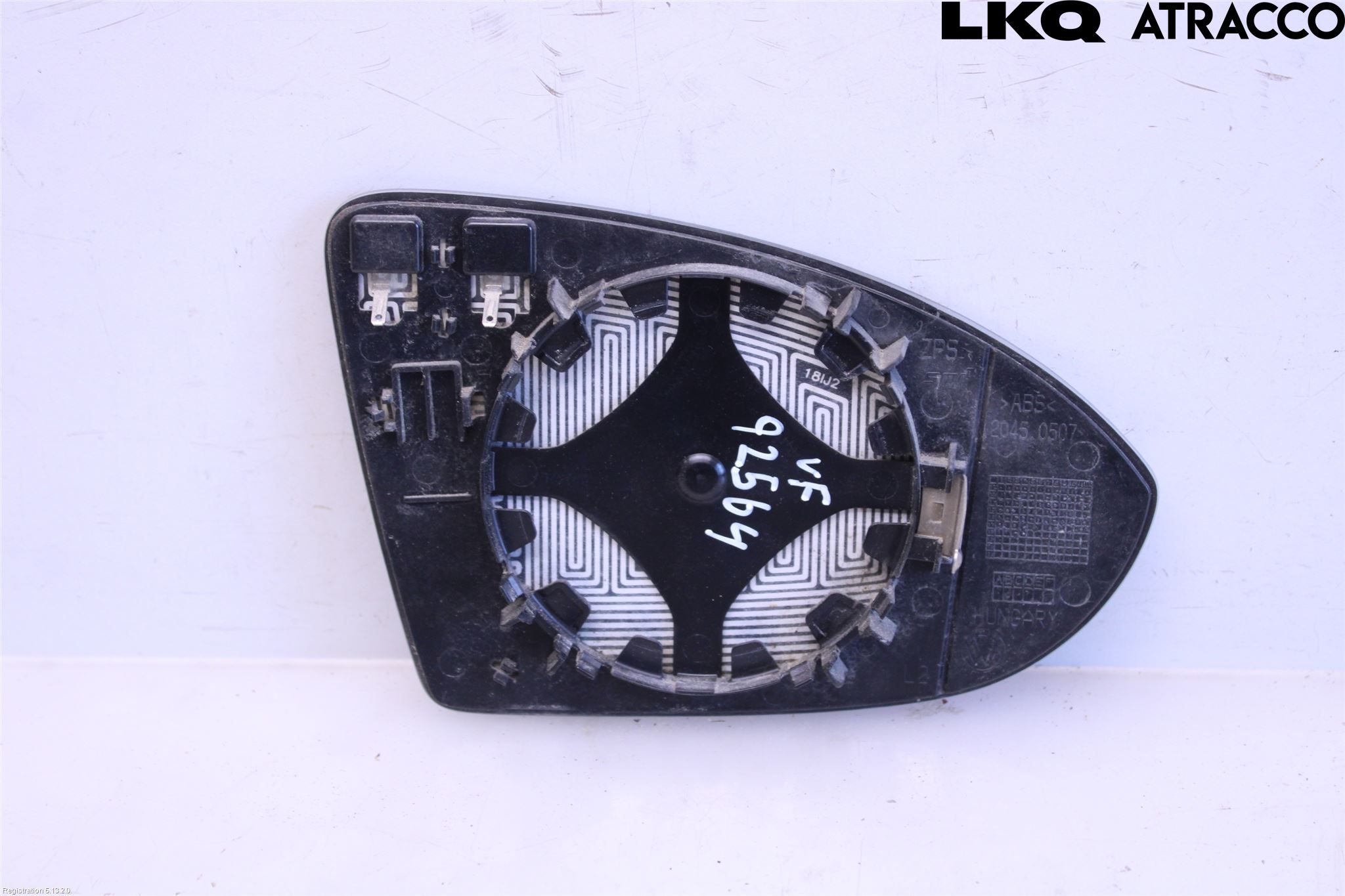Volkswagen VW GOLF / E-GOLF VII 13-20 Spegelglas Vä