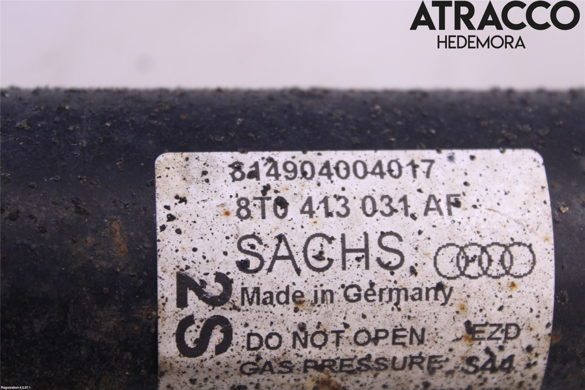 Audi A5 07-16 Fjäderben Fram Höger