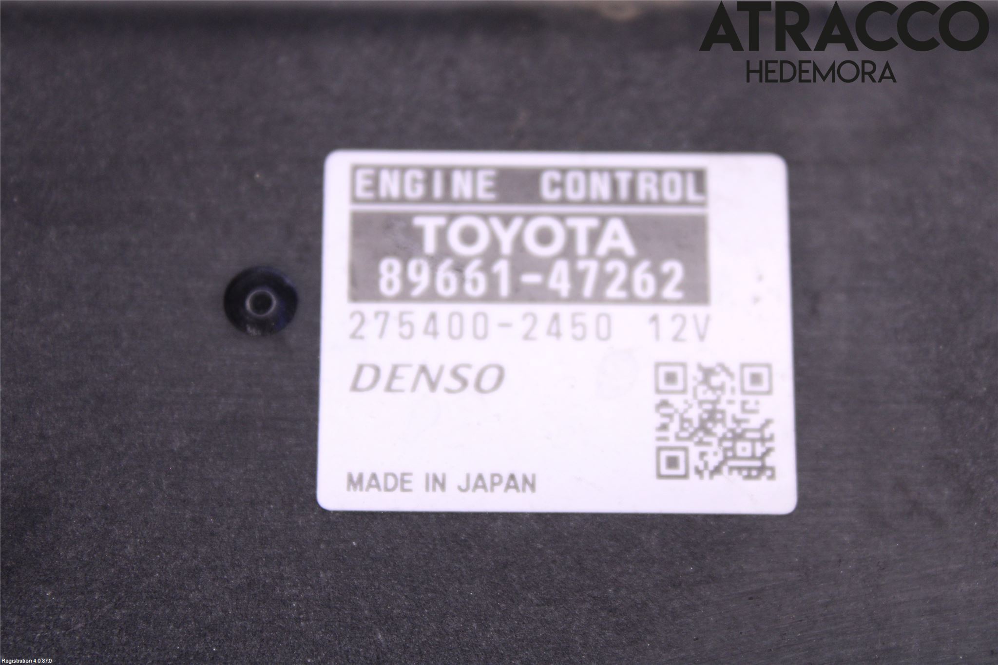 Toyota PRIUS ZVW30 09-20 Styrenhet Insprut Bensin
