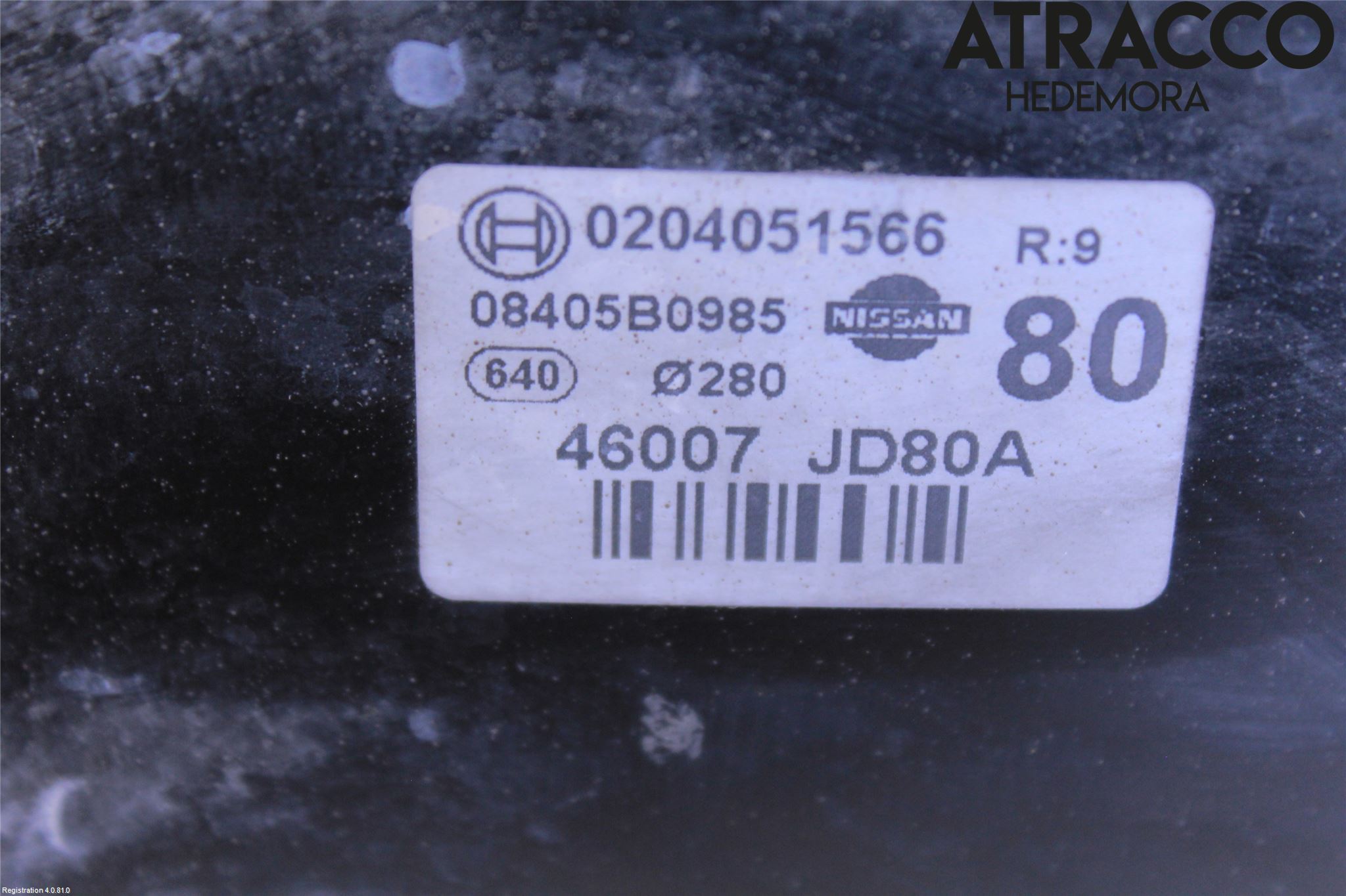 Nissan QASHQAI 10-14 Bromsservo