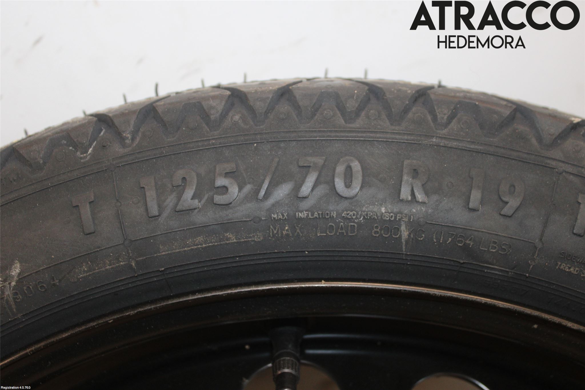 Audi A4/S4 08-11 Hjul Reservhjul Minityp