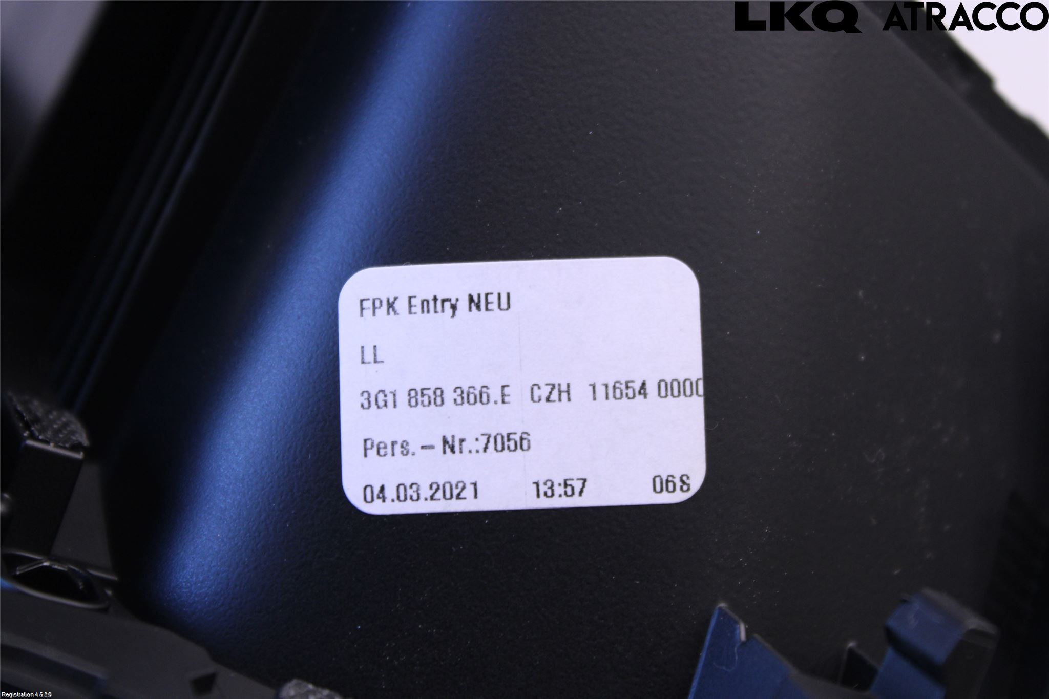 Volkswagen VW PASSAT 15-19 Instrumentsarg