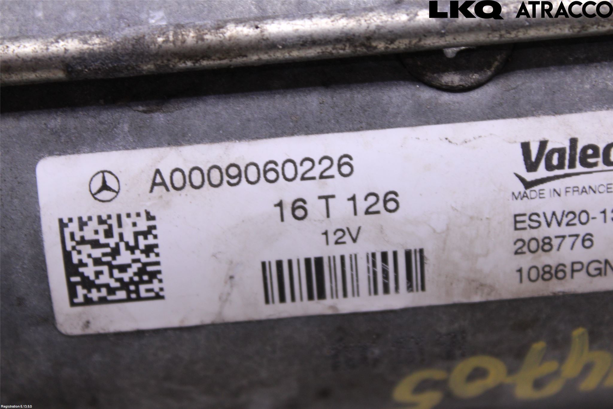Mercedes-Benz MB VITO/V-KLASS (W640,W447,W448) 14- Startmotor Diesel