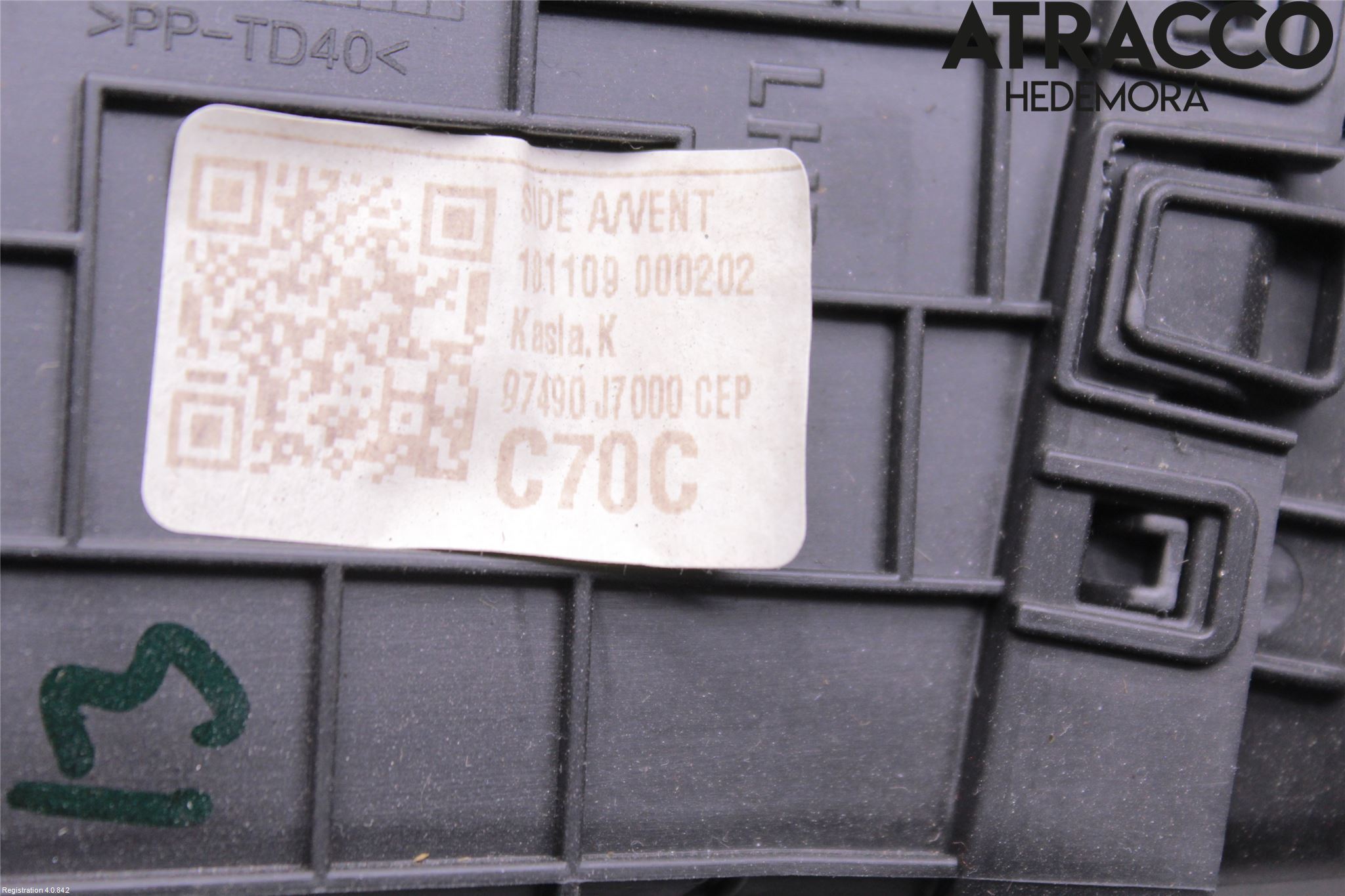 Kia CEED/CEED SW 19- Defrosterkanal-Munstycke