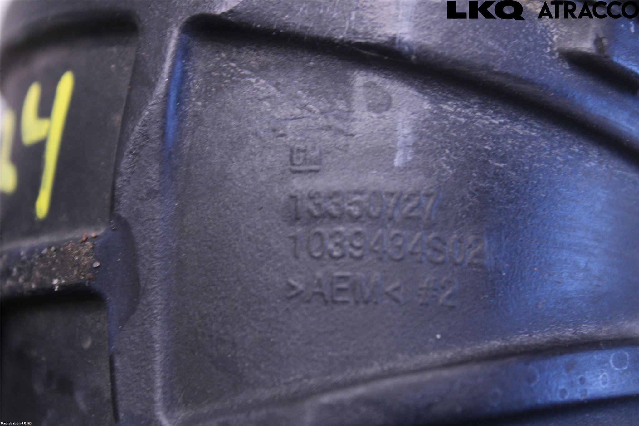 GM CHEVROLET ORLANDO Injgummibälg-Slang