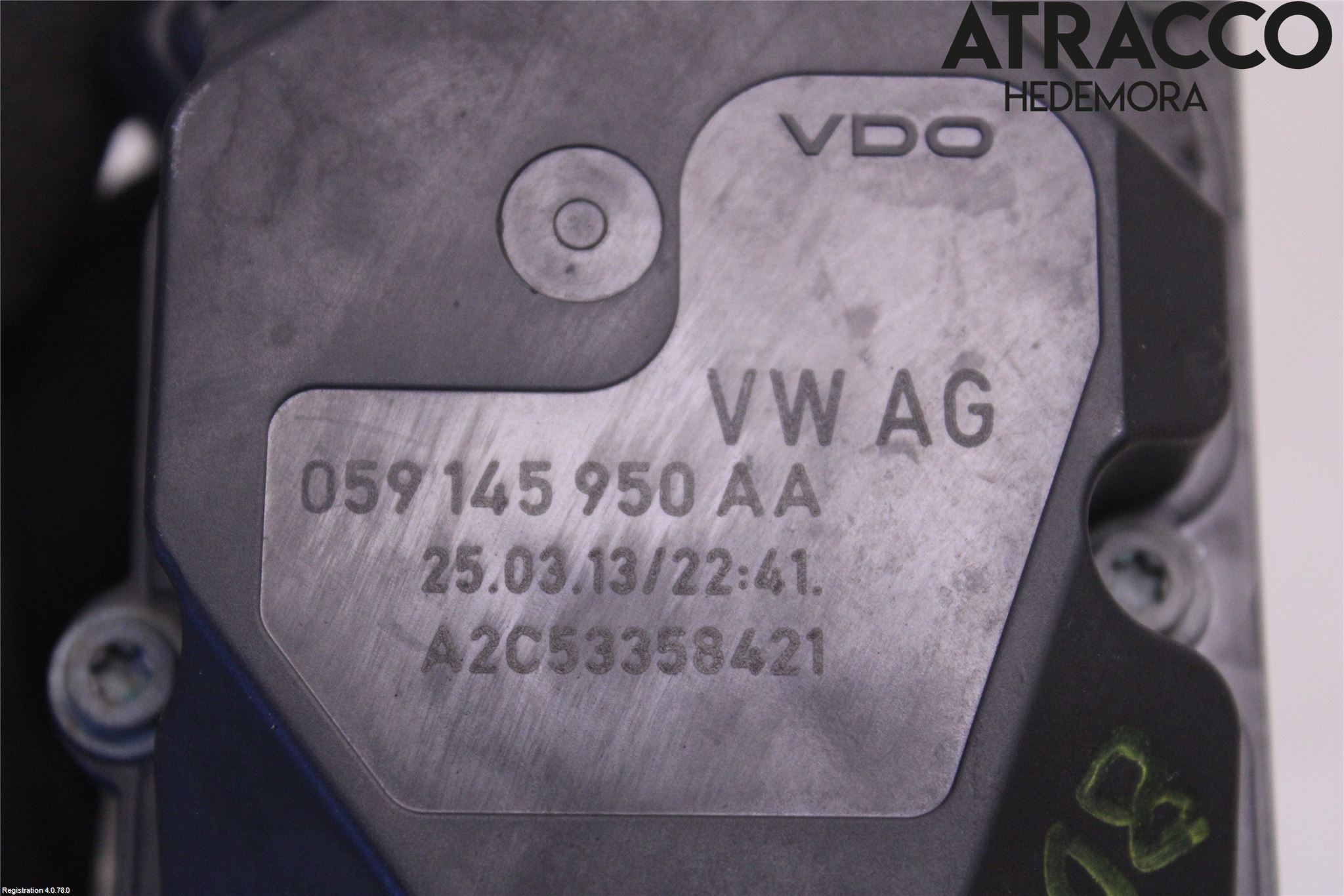 Audi Q5 09-16 Injspjällhus