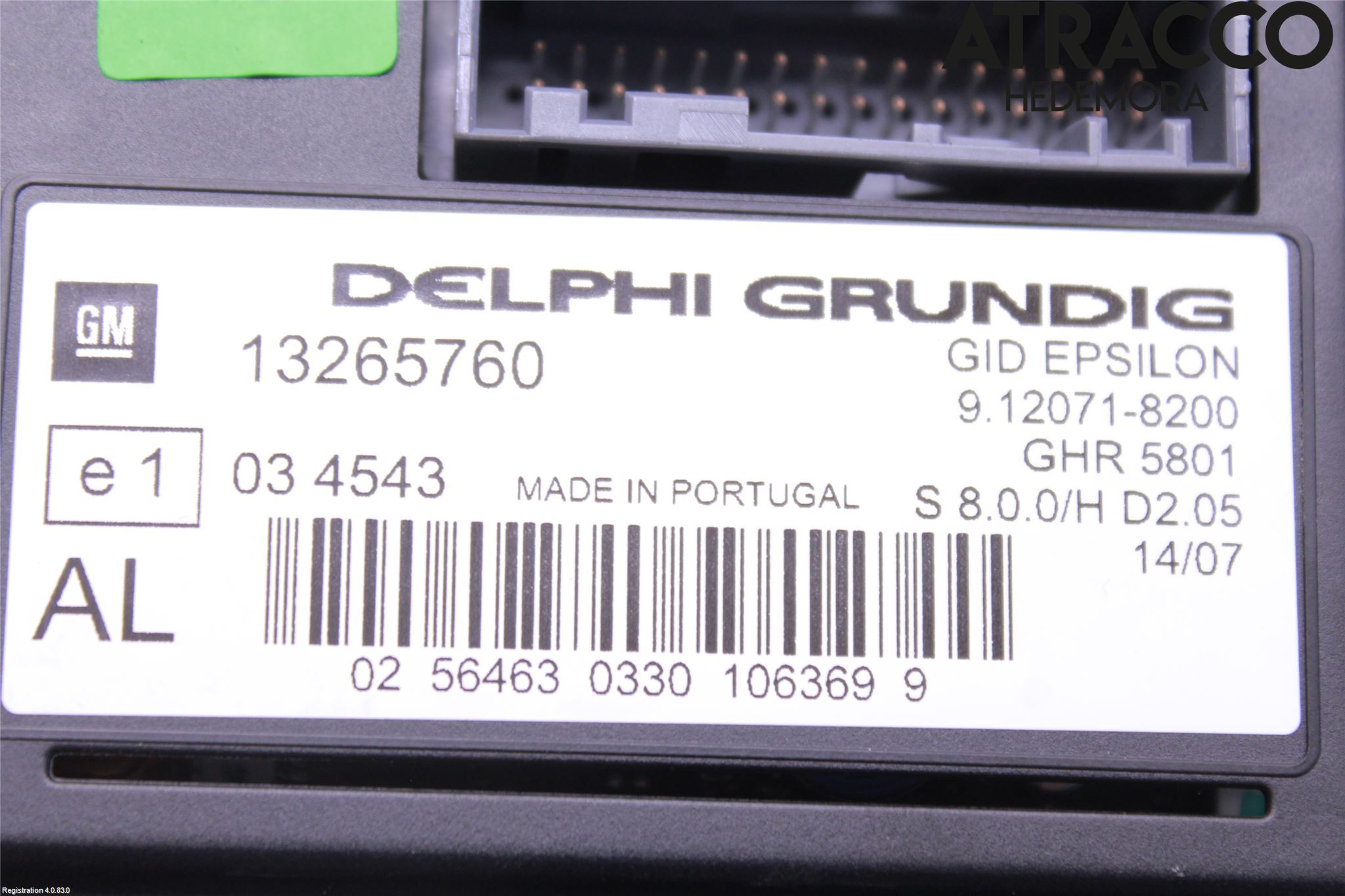 Opel VECTRA C 06-08 Bildskärm