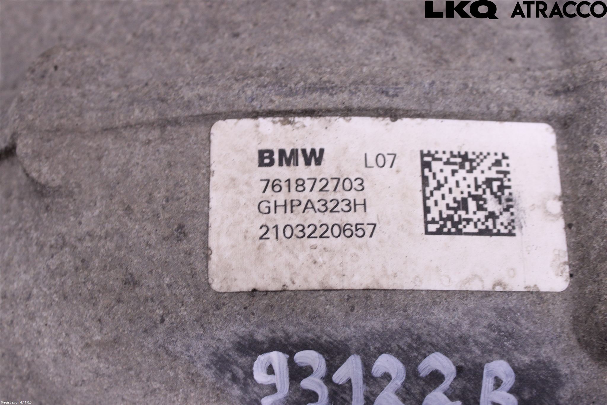 BMW X3 G01 18- Bakväxel-Diff