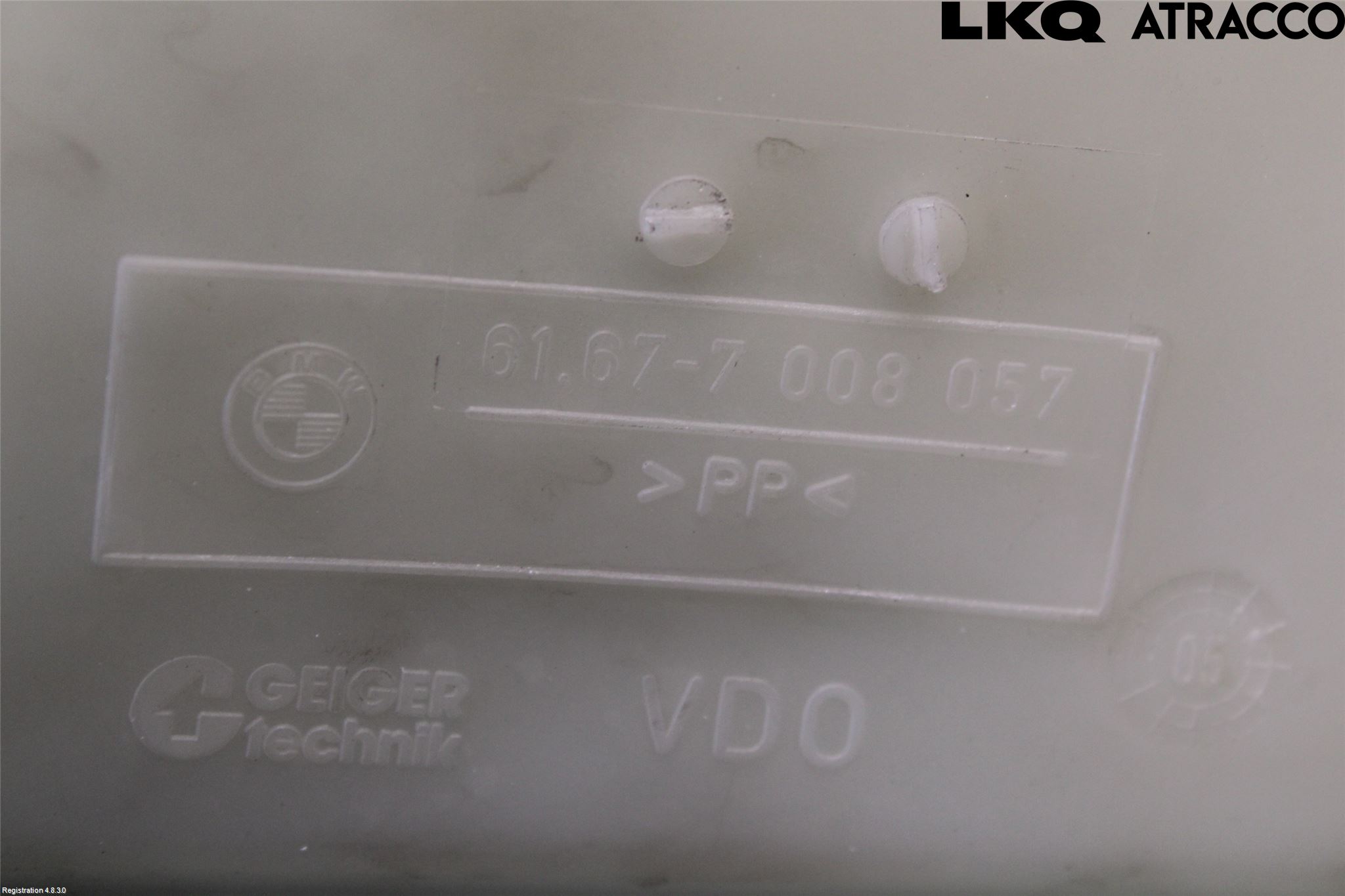 BMW 3 E46      98-05 Spolartank Vindruta-Strål