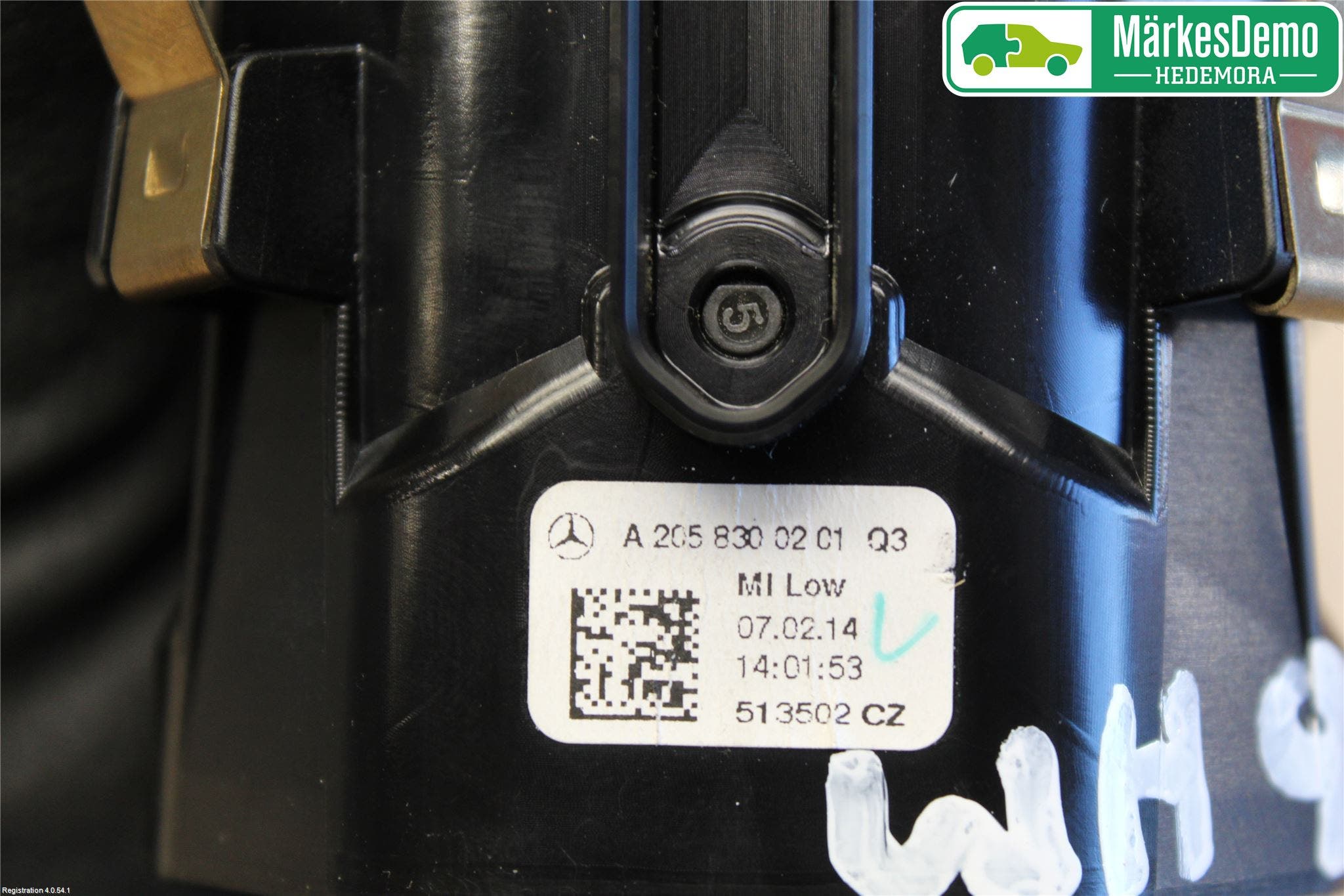 Mercedes-Benz MB C-KLASS (W205) 14-21 Defrosterkanal-Munstycke