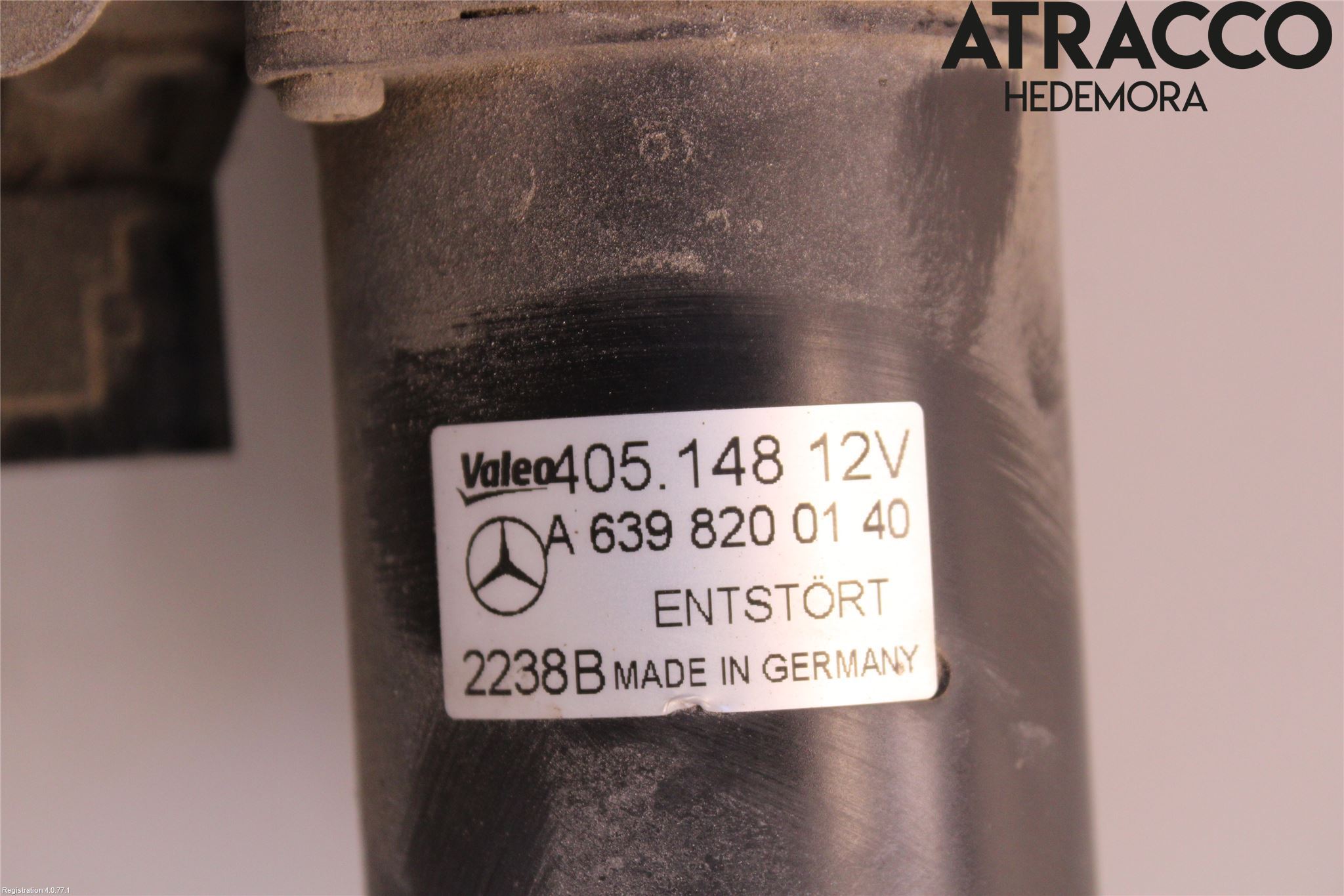 Mercedes-Benz MB VITO/VIANO (W639) 04-14 Torkarmotor Vindruta