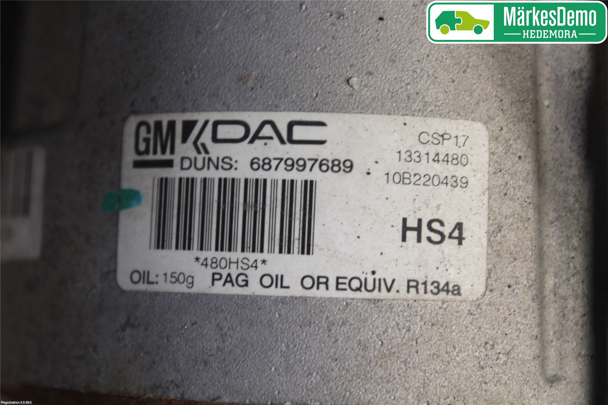 GM CHEVROLET CRUZE Ac Kompressor