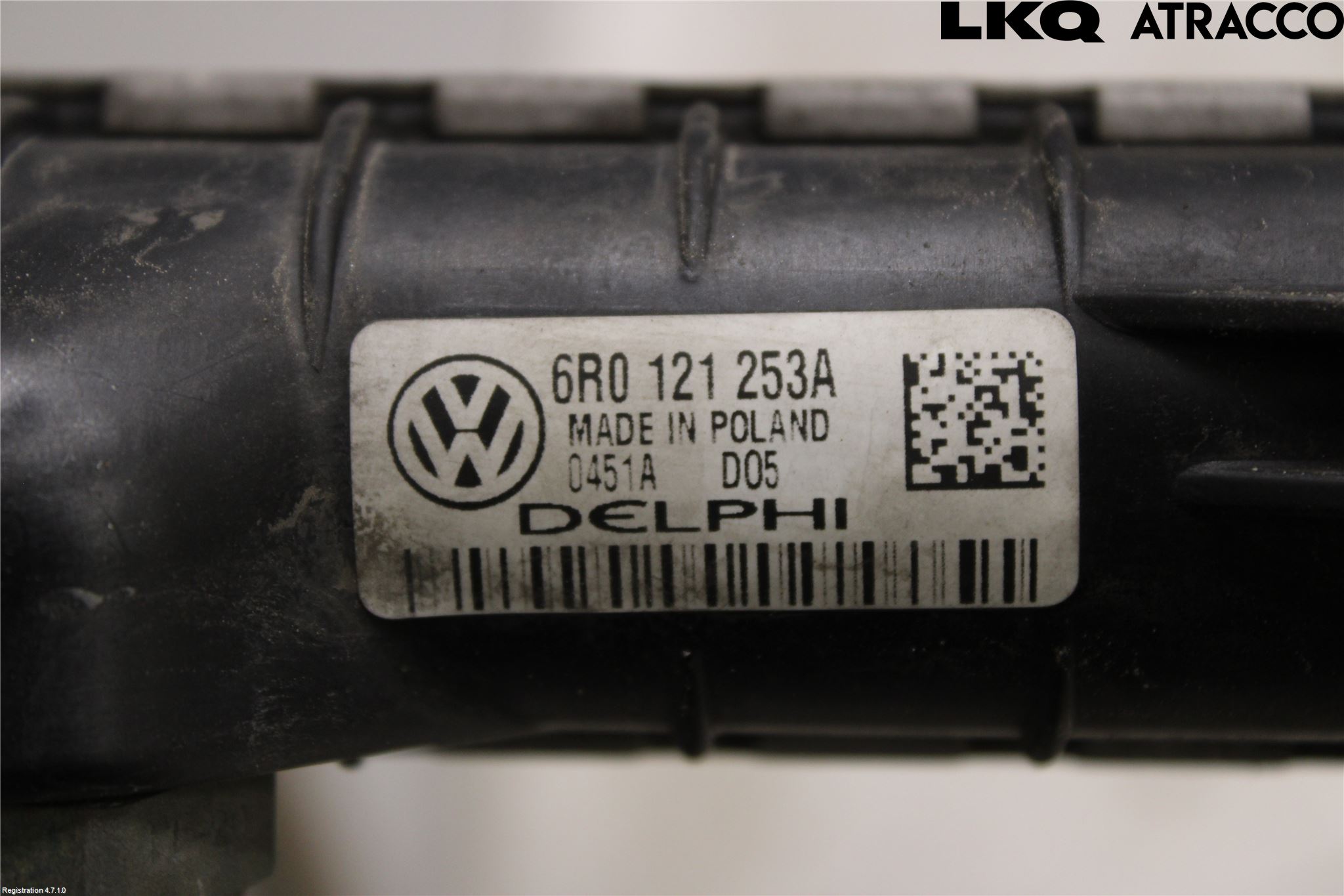 Volkswagen VW POLO 10-17 Kylare Man
