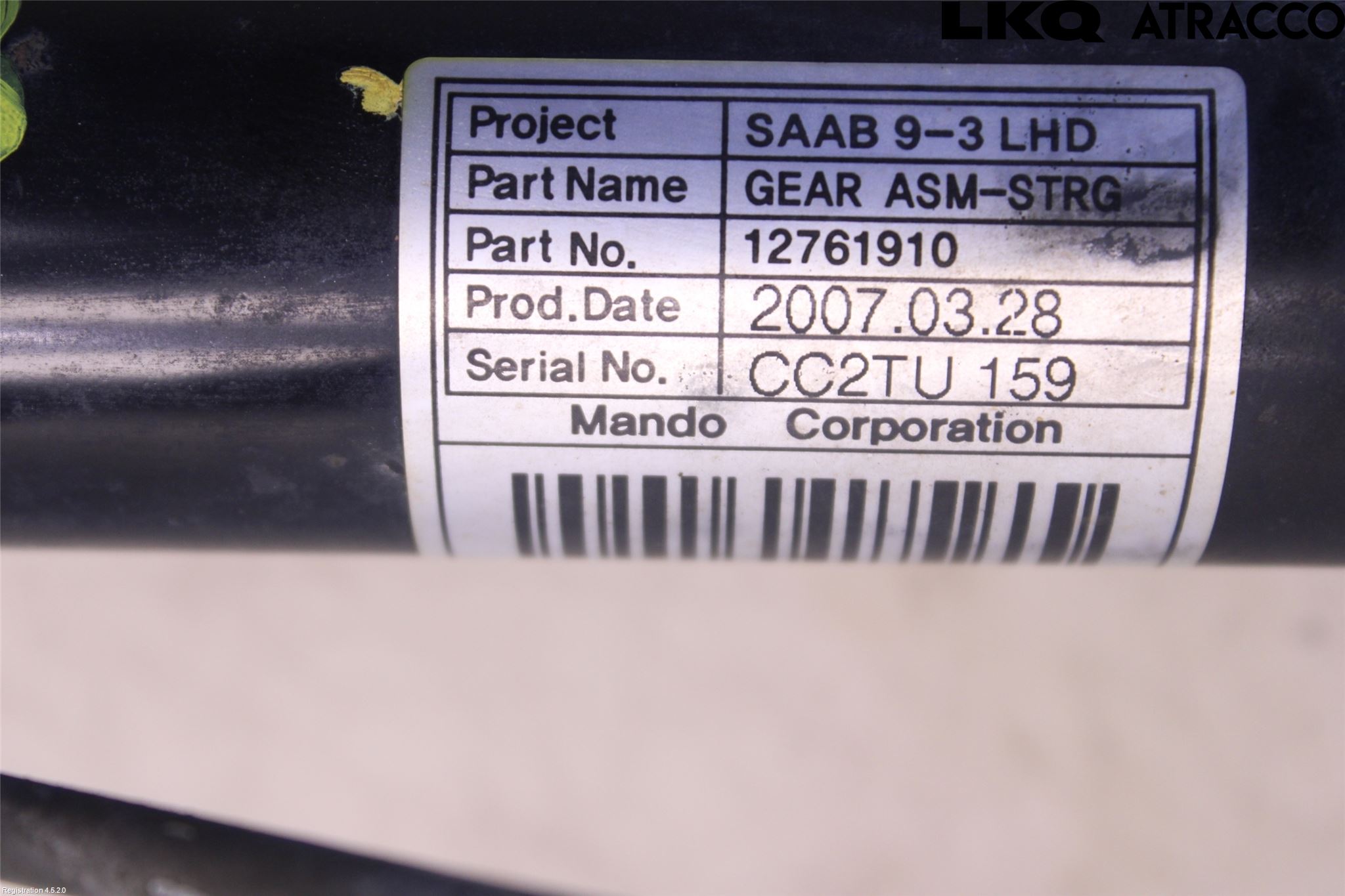 Cadillac BLS Styrväxel Servo -Snäcka