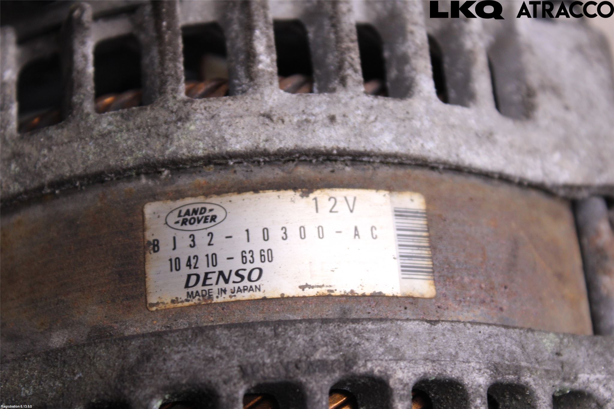Landrover LAND ROVER RANGE ROVER EVOQUE (L538) 11-18 Generator
