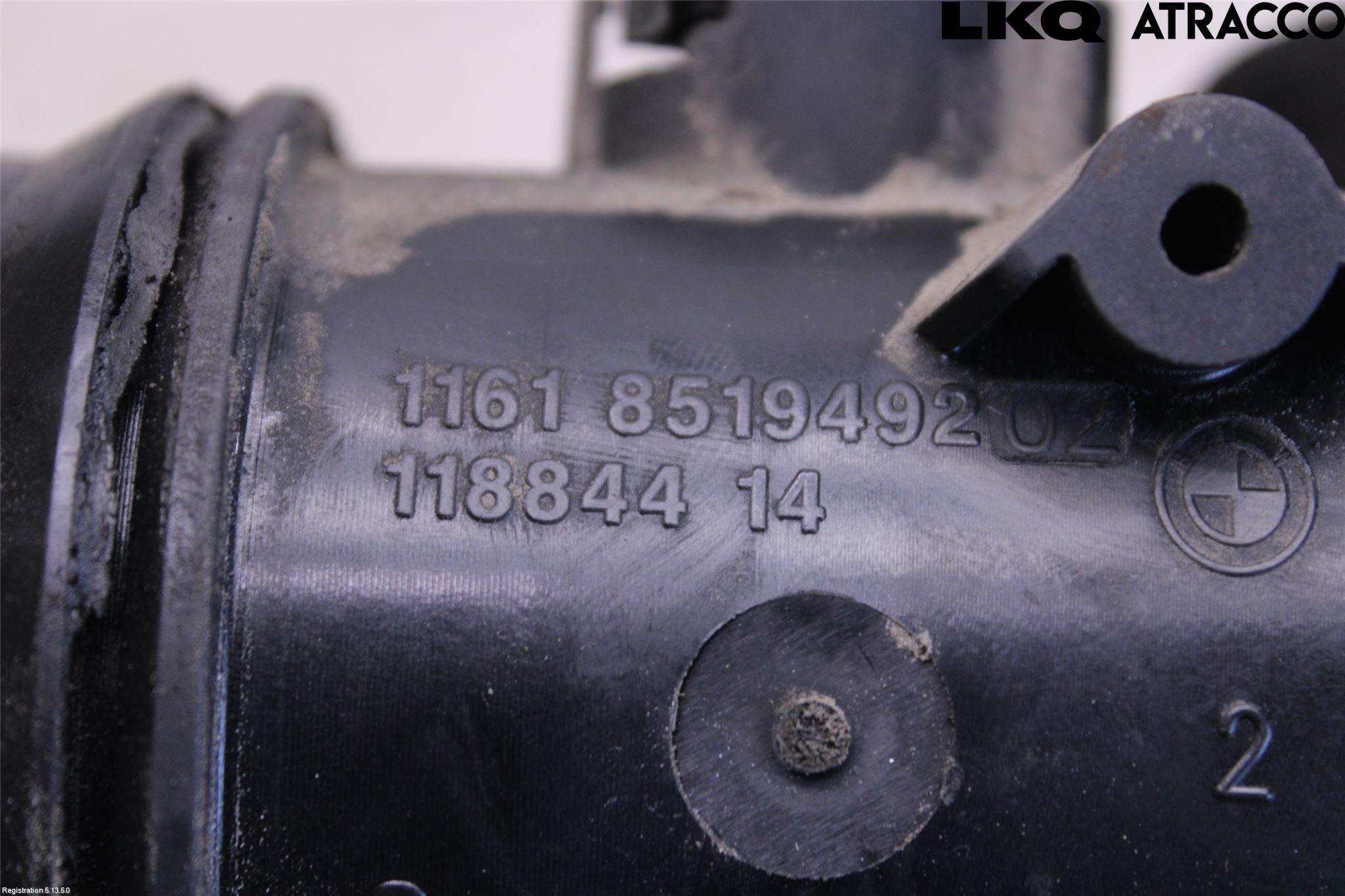 BMW 3 F30/F31/F80 12-19 Laddluft-Intercoolerrör