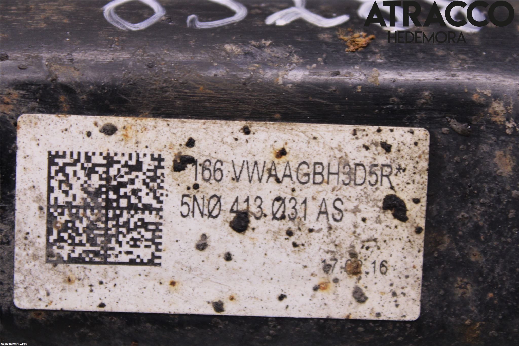 Audi Q3 8U 12-18 Fjäderben Fram Vänster