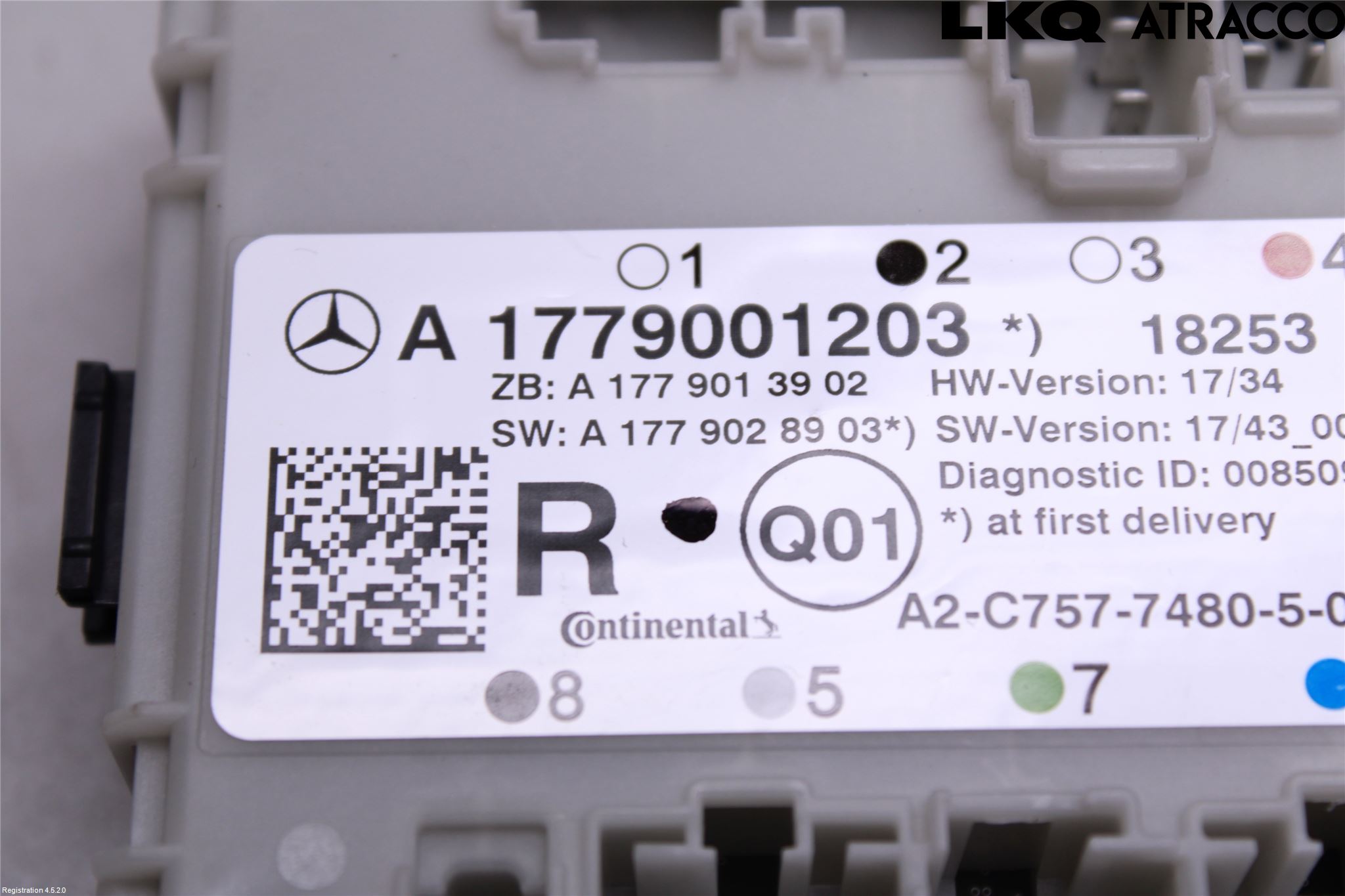 Mercedes-Benz MB A-KLASS (W177) 18- Styrenhet Dörr