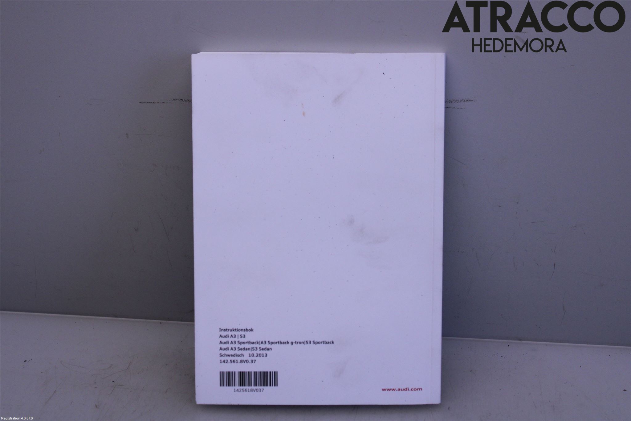 Audi A3/S3 8V 13-20 Instruktionsbok