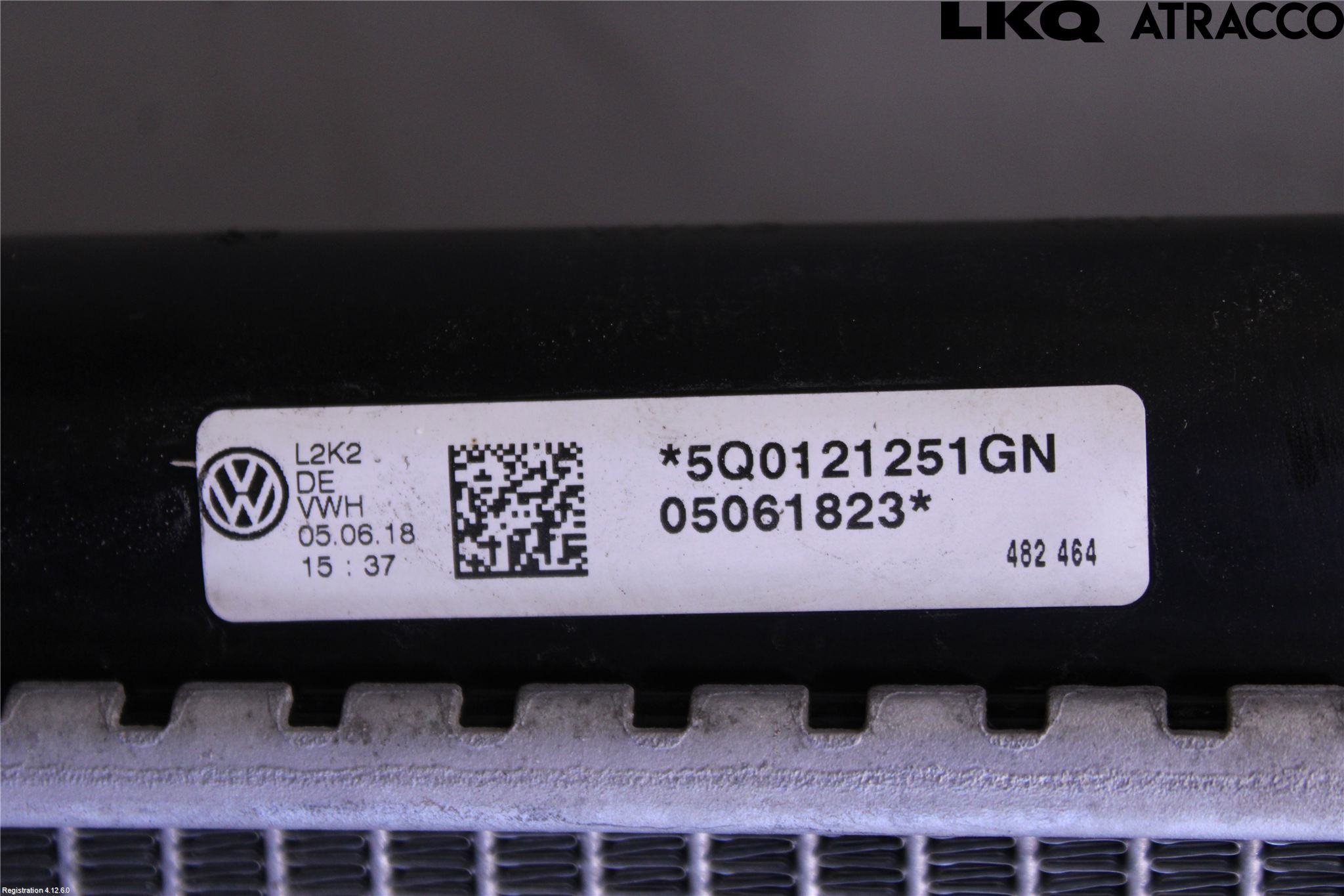 Volkswagen VW GOLF / E-GOLF VII 13-20 Kylare Aut