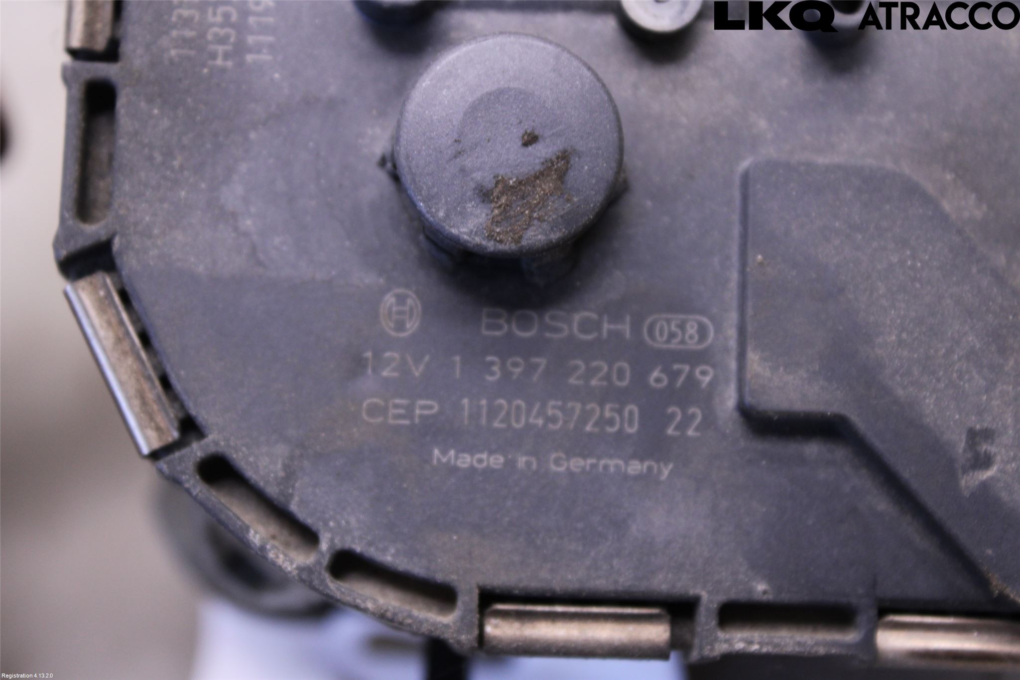 Audi A3/S3 05-13 Torkarmotor Vindruta