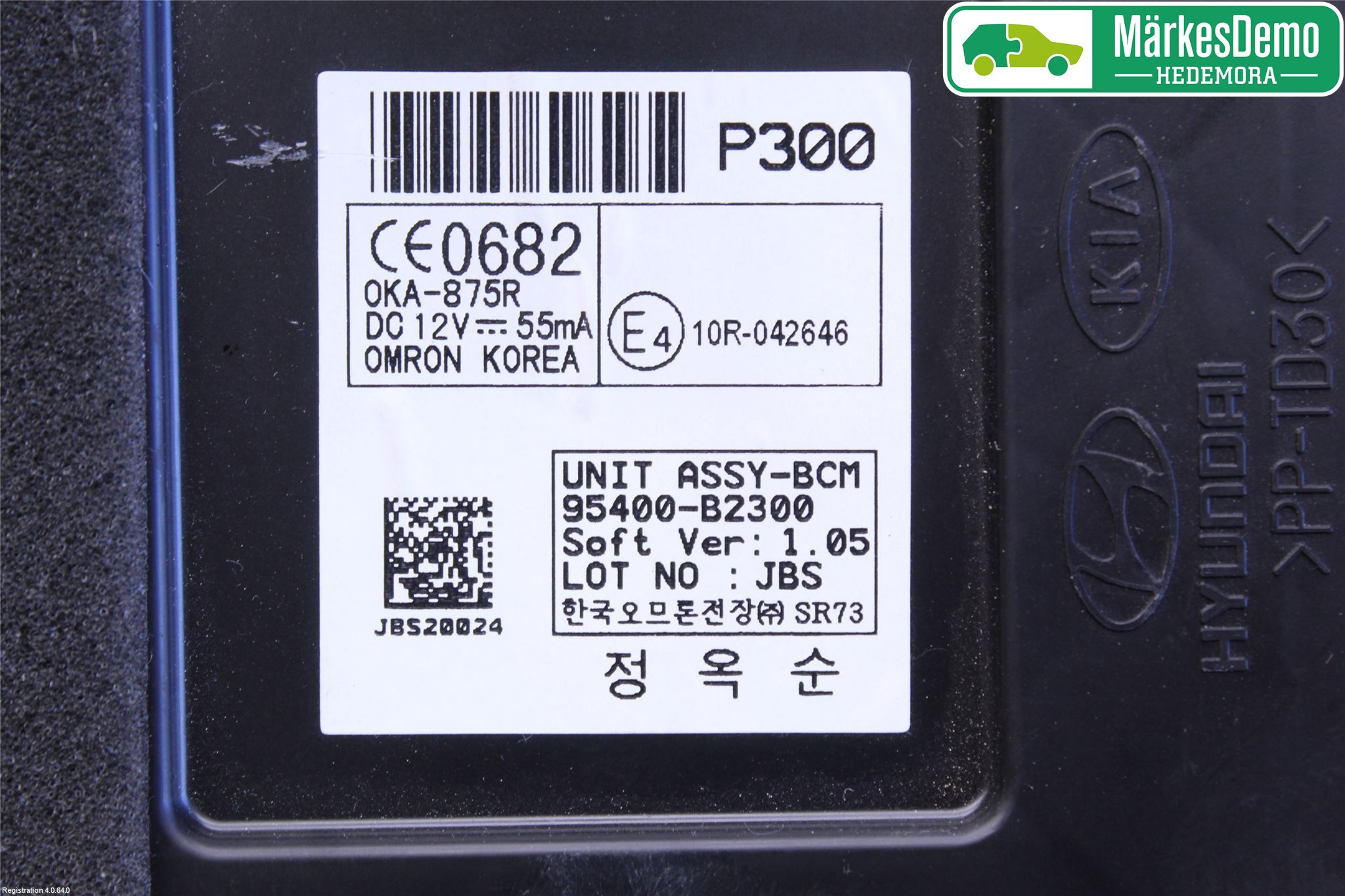 Kia SOUL 09- Styrenhet Parkeringshjälp