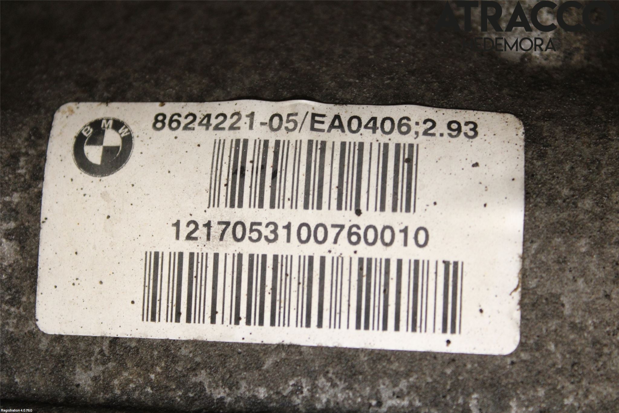 BMW 5 G30/G31/F90 17-23 Bakväxel-Diff