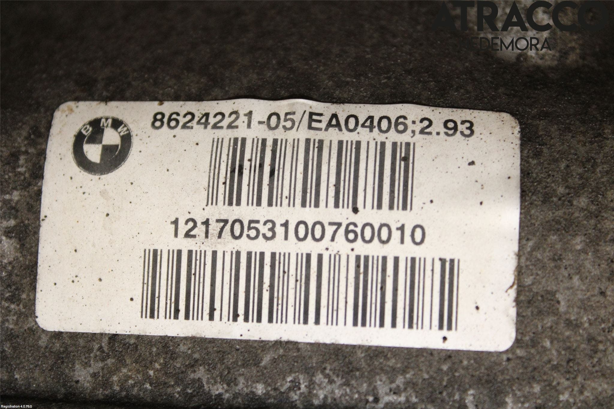 BMW 5 G30/G31/F90 17-23 Bakväxel-Diff