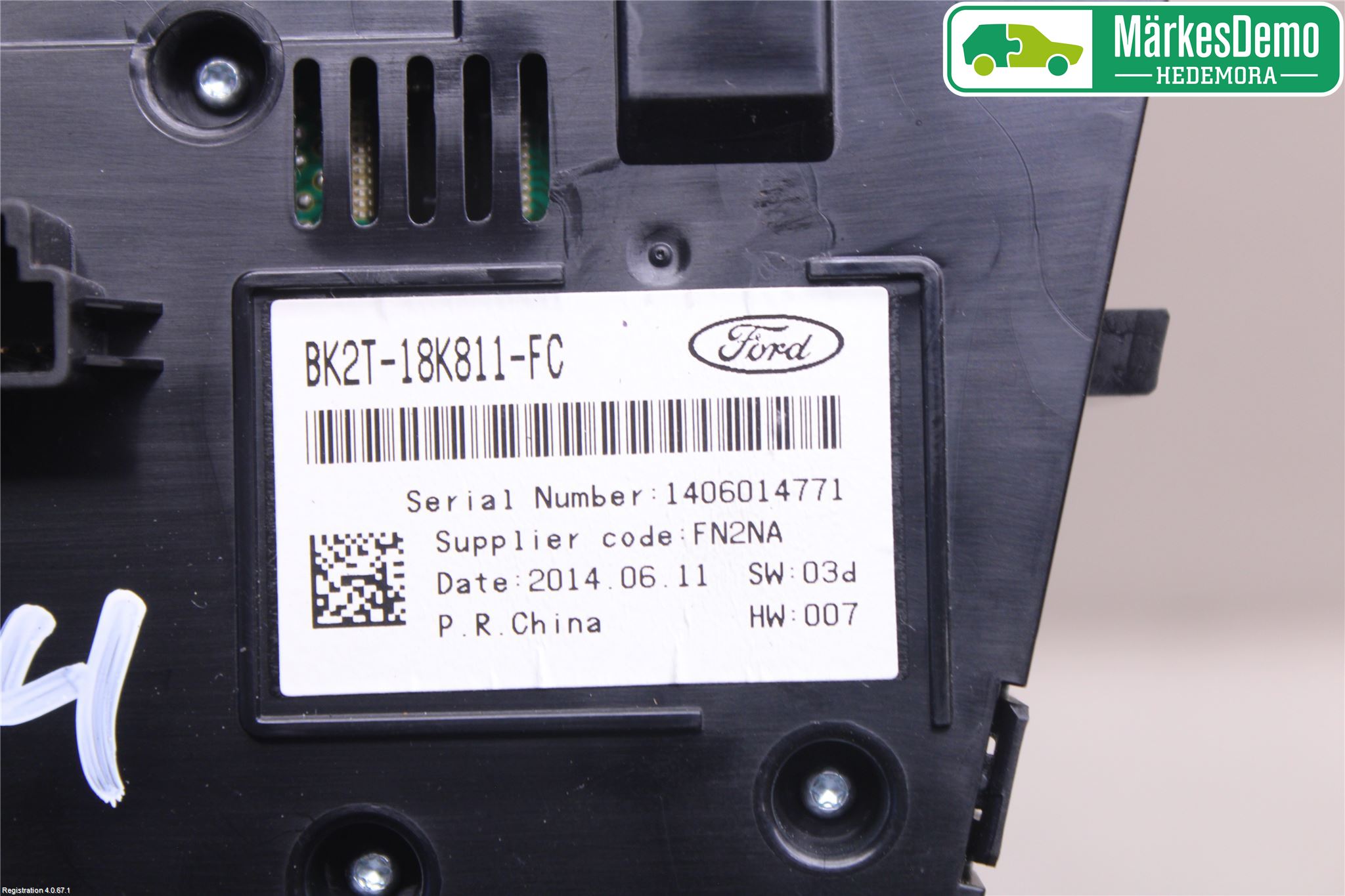 Ford TRANSIT/TOURNEO CUSTOM 13-24 Cd Radio - Multimediapanel