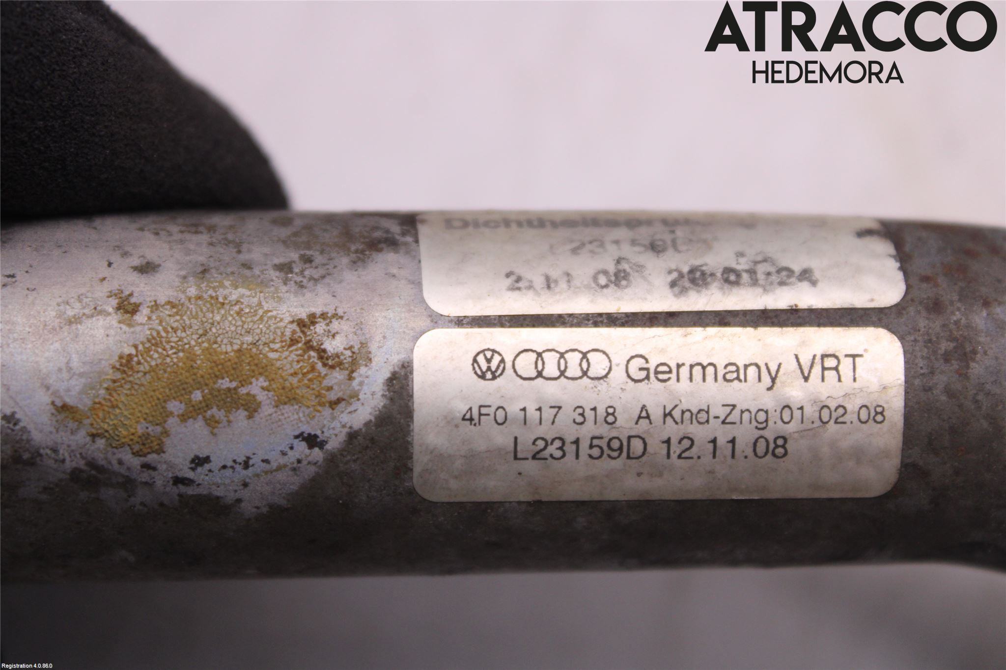 Audi A6/S6     05-11 Motor Oljerör-Slang