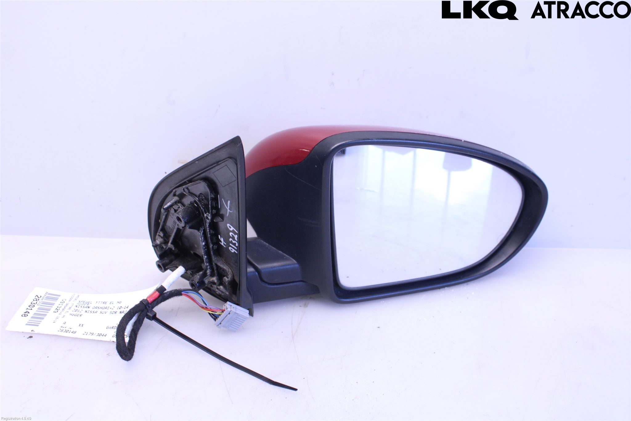 Nissan QASHQAI+2  10-14 Spegel Yttre El Hö