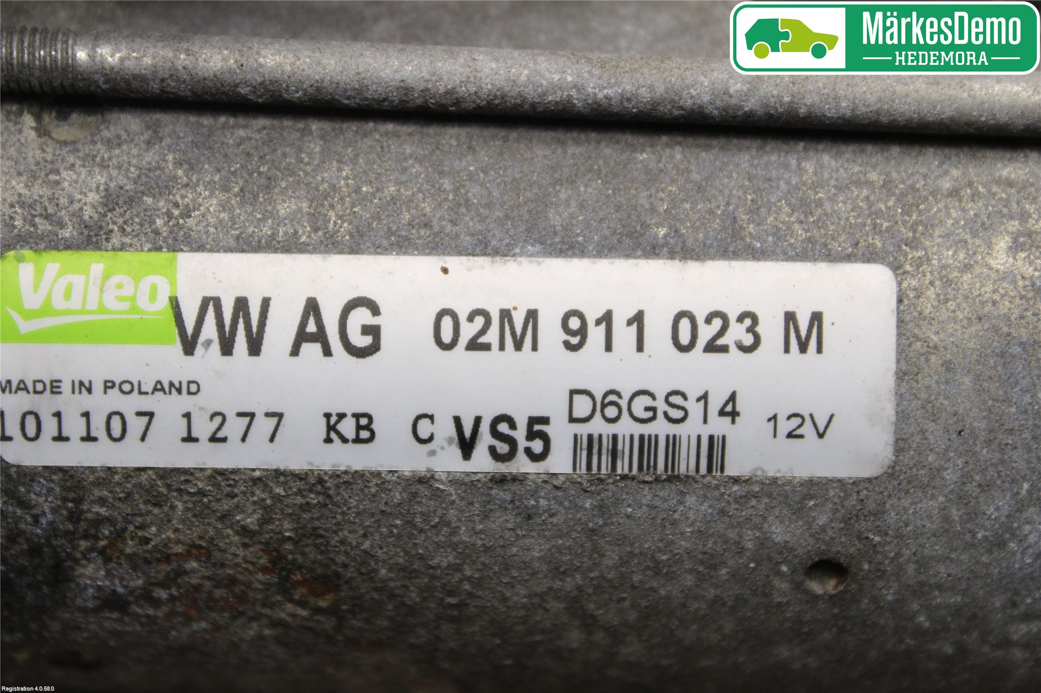 Skoda FABIA 07-14 Startmotor