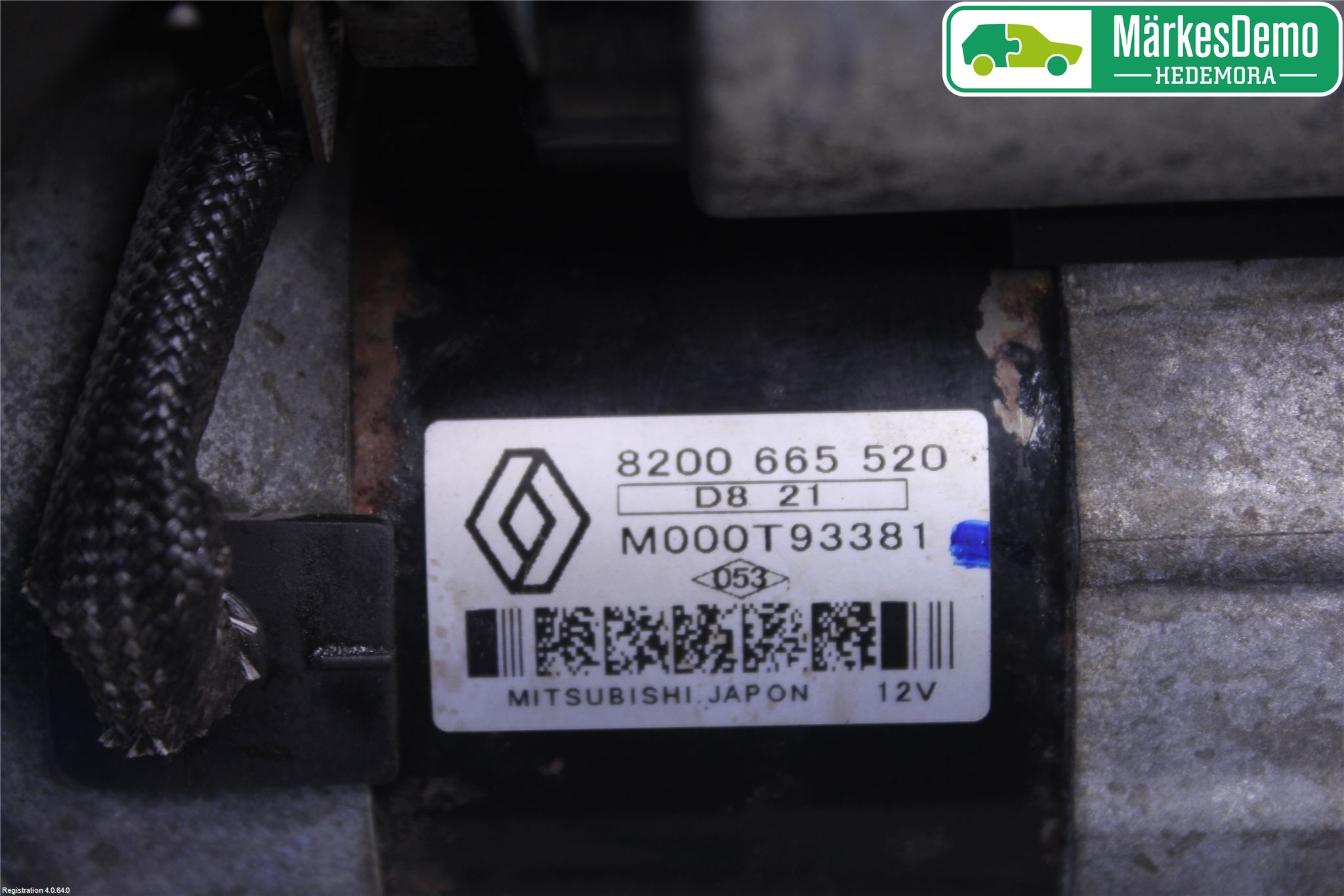 Renault MEGANE III 09-15 Startmotor