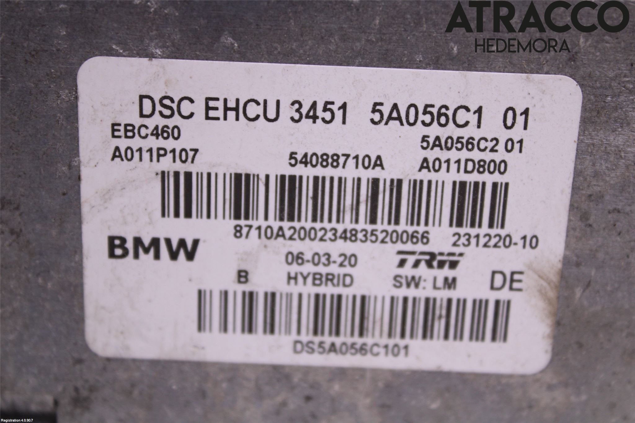 BMW 5 G30/G31/F90 17-23 Abs Hydraulaggregat