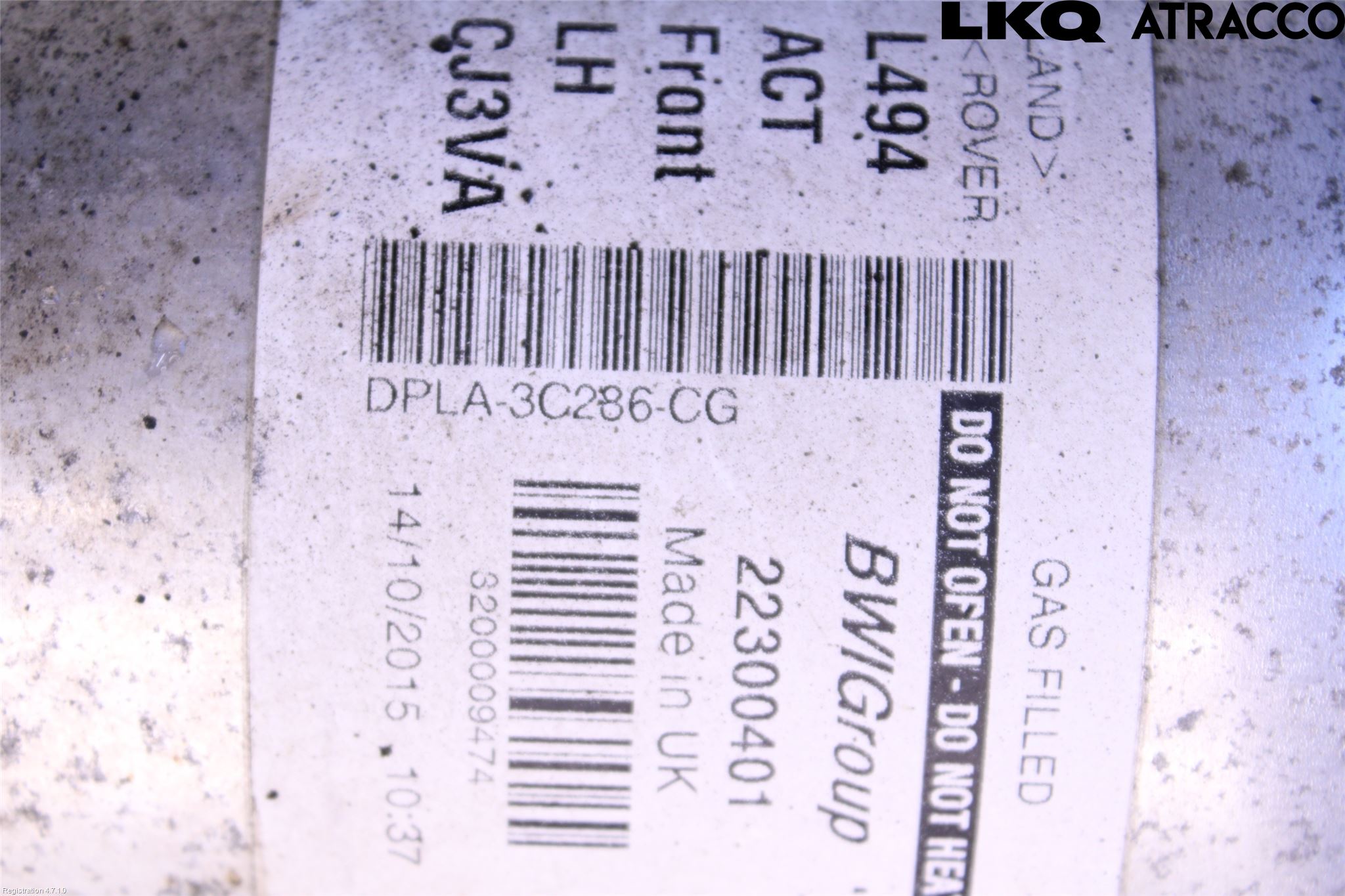 Landrover RANGE ROVER SPORT (L494) 14-22 Fjäderben Fram Vänster