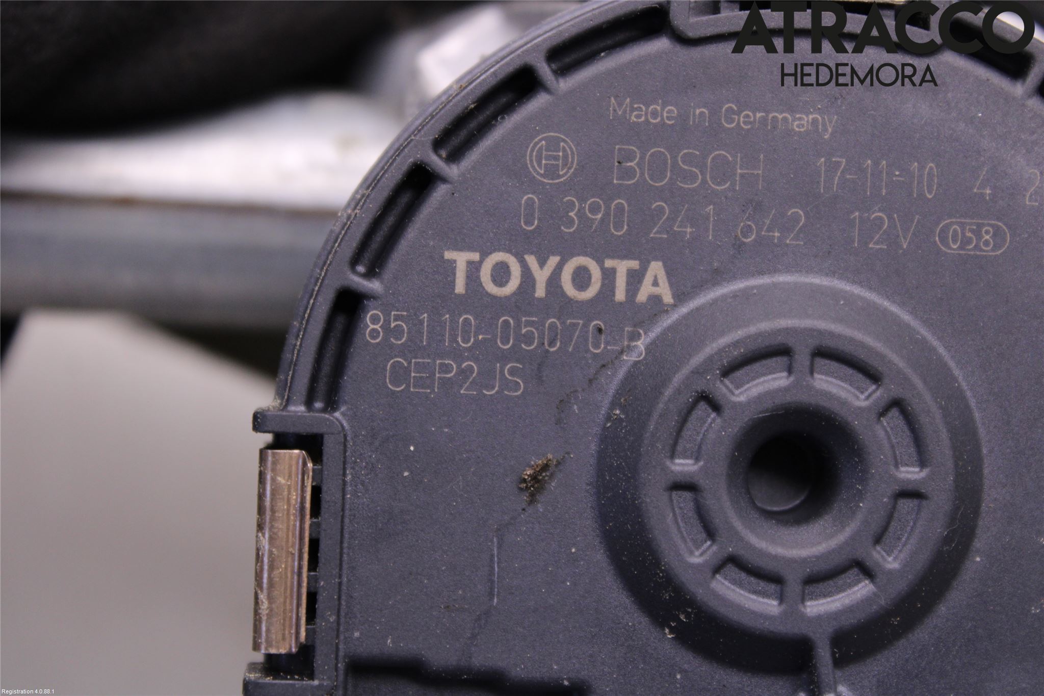 Toyota AVENSIS 16-18 Torkarmotor Vindruta