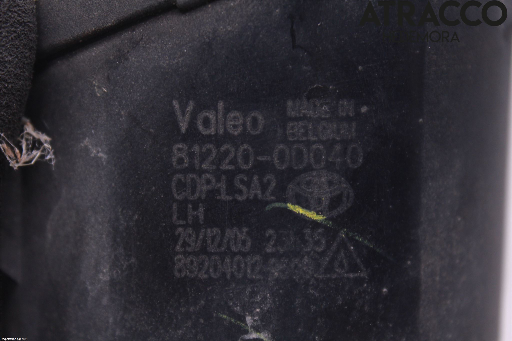 Toyota RAV 4 06-12 Dimljus-Varselljus Fram