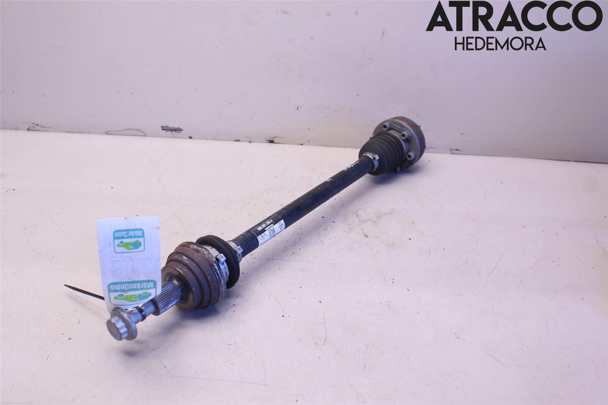 Audi A3/S3 8V 13-20 Drivaxel Bak Vänster