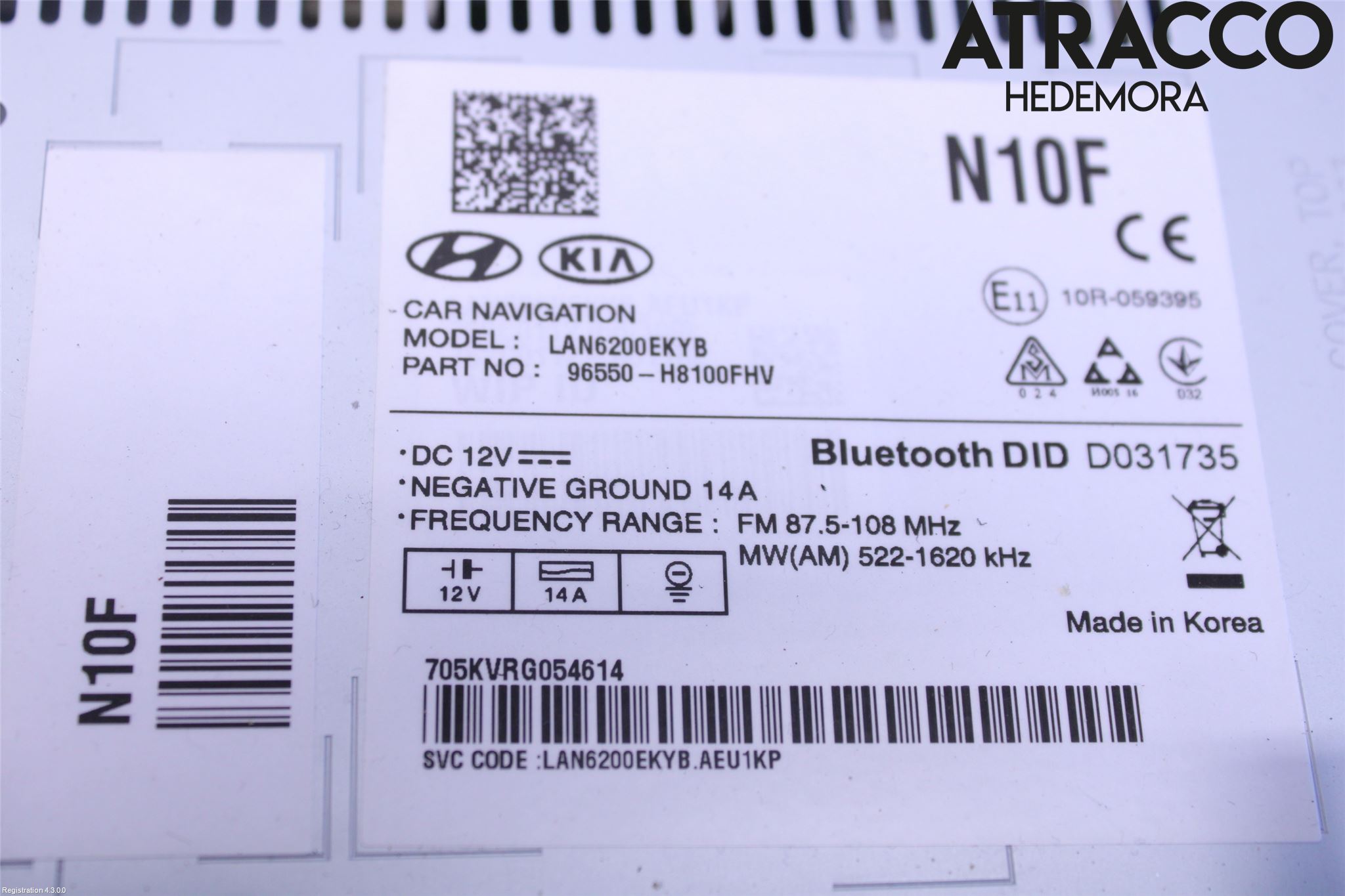 Kia RIO 17- Gps Navigator