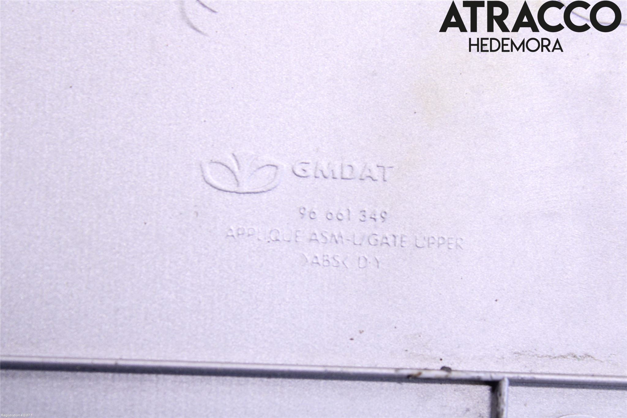 Opel ANTARA Spoiler Baklucka